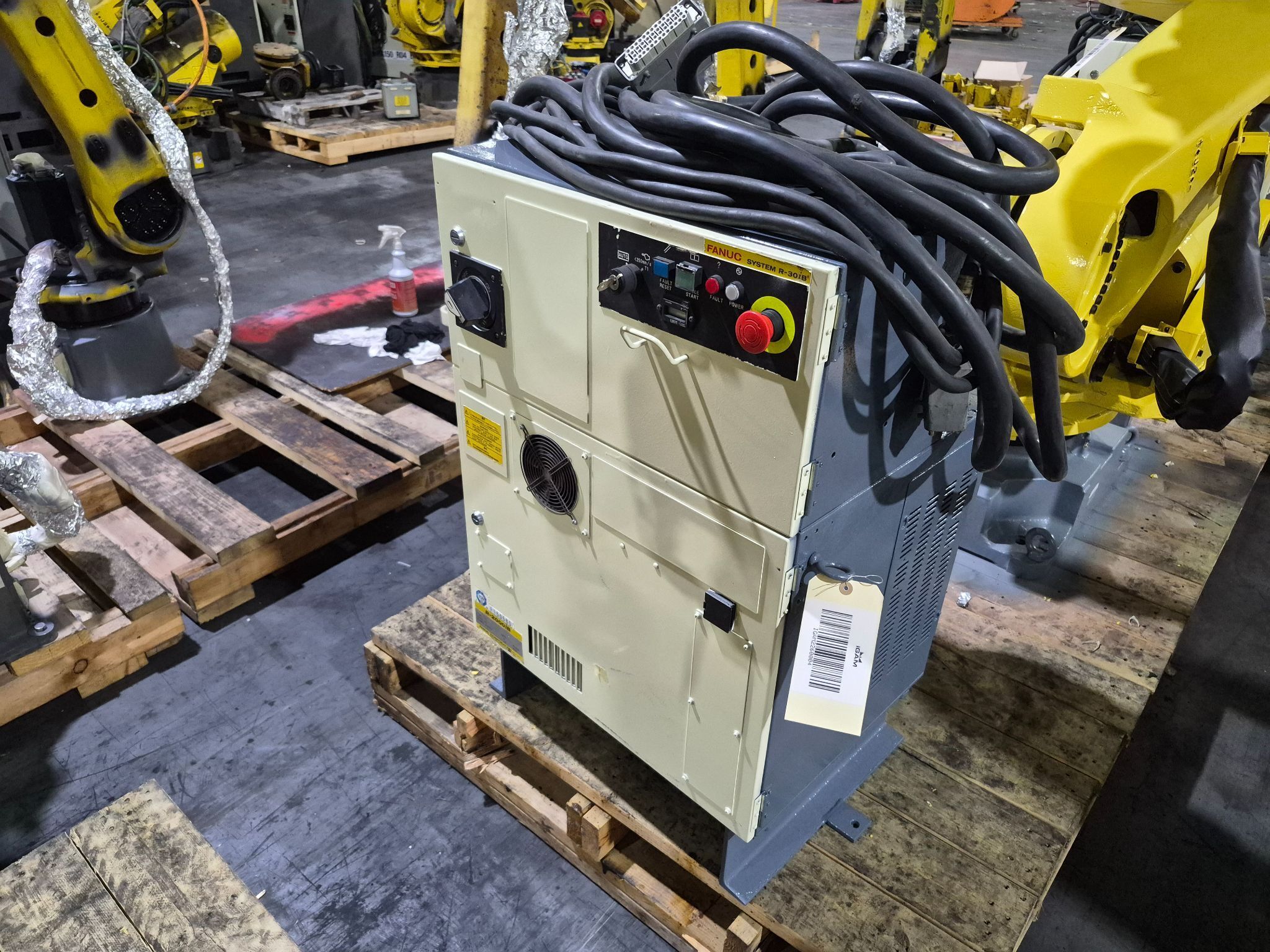 FANUC R-2000iB/210F Complete w/ R-30iB Controls USED 6