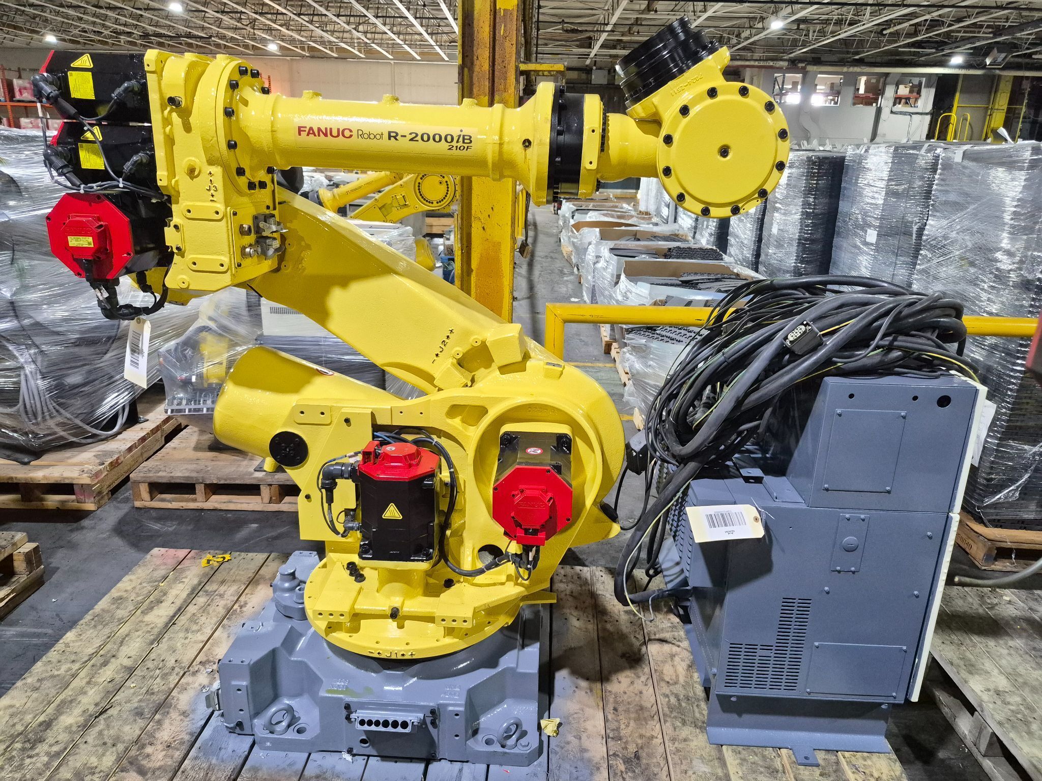 FANUC R-2000iB/210F Complete w/ R-30iB Controls USED 0