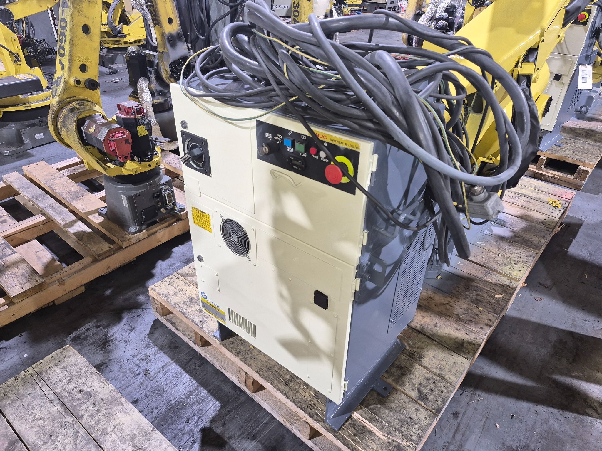 FANUC R-2000iB/210F Complete w/ R-30iB Controls USED 6