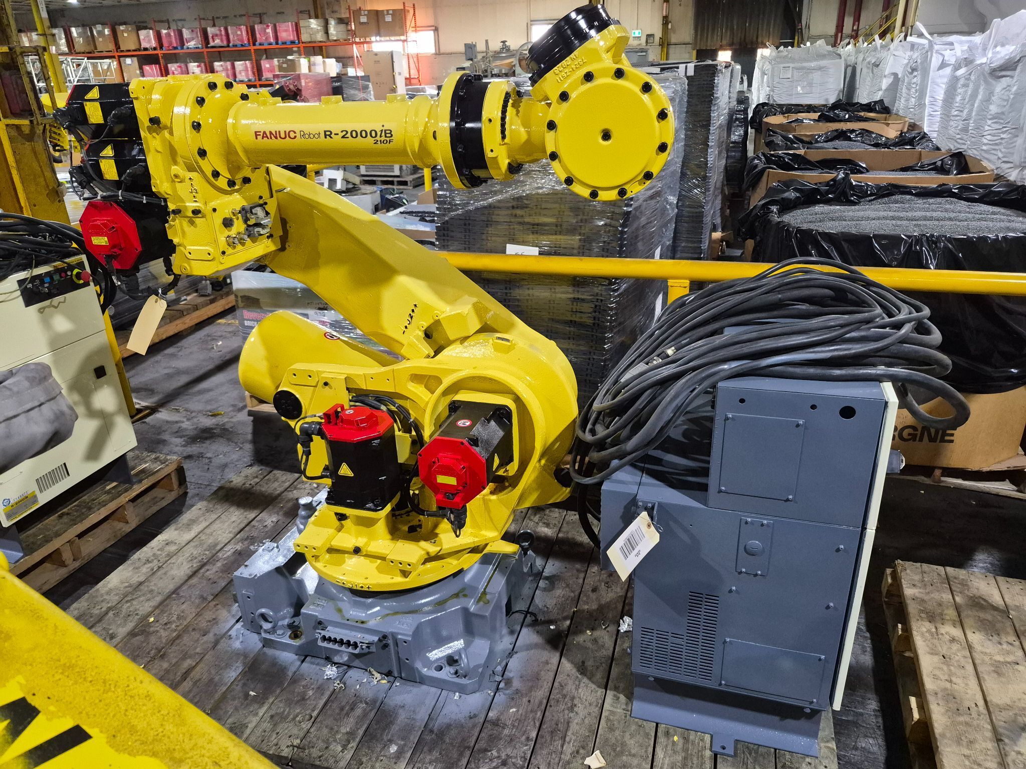 FANUC R-2000iB/210F Complete w/ R-30iB Controls USED 0