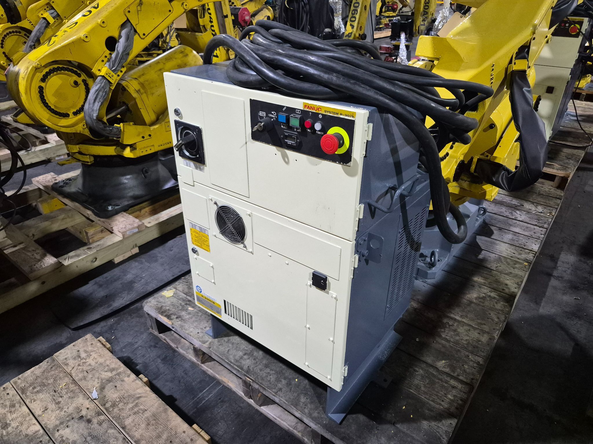 FANUC R-2000iB/210F Complete w/ R-30iB Controls USED 6