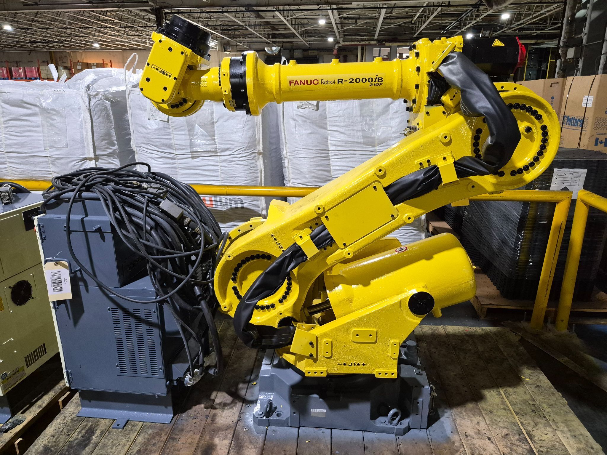FANUC R-2000iB/210F Complete w/ R-30iB Controls USED 0
