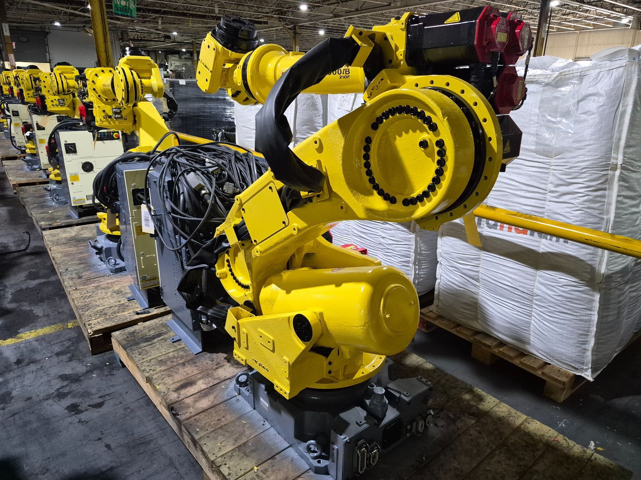 FANUC R-2000iB/210F Complete w/ R-30iB Controls USED 1