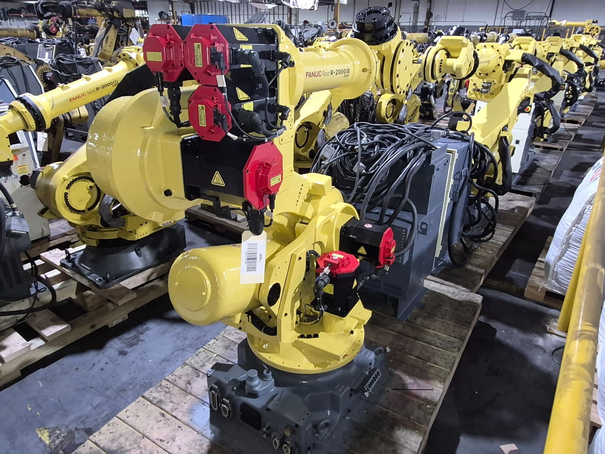 FANUC R-2000iB/210F Complete w/ R-30iB Controls USED 2