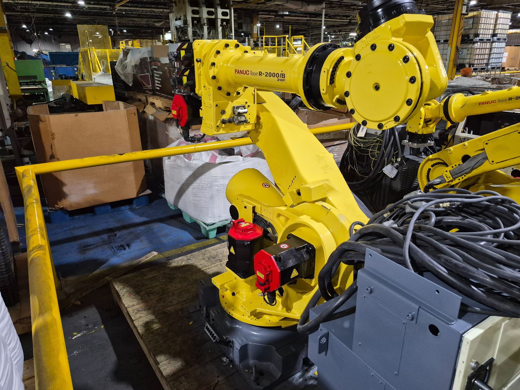 FANUC R-2000iB/210F Complete w/ R-30iB Controls USED 3