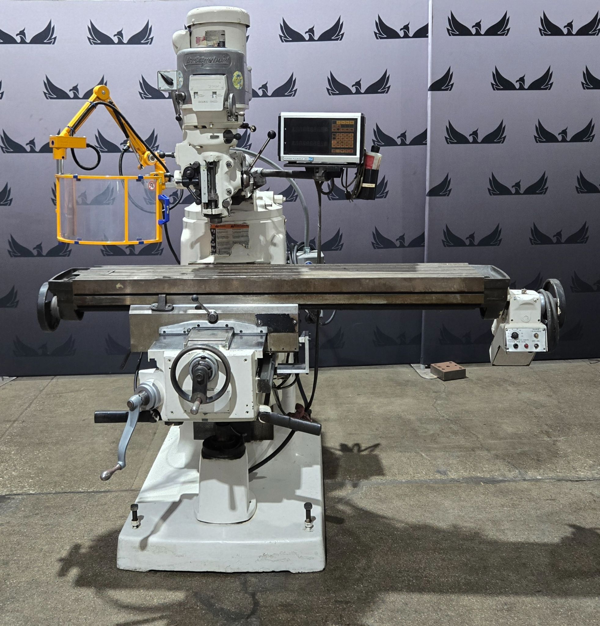 BRIDGEPORT Series II Vertical Milling Machine 2 HP 3-Phase USED 0