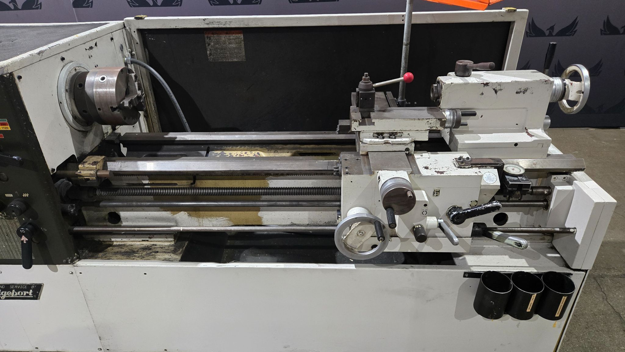 BRIDGEPORT ROMI 16-8 Engine Lathe 208V 3PH USED 7