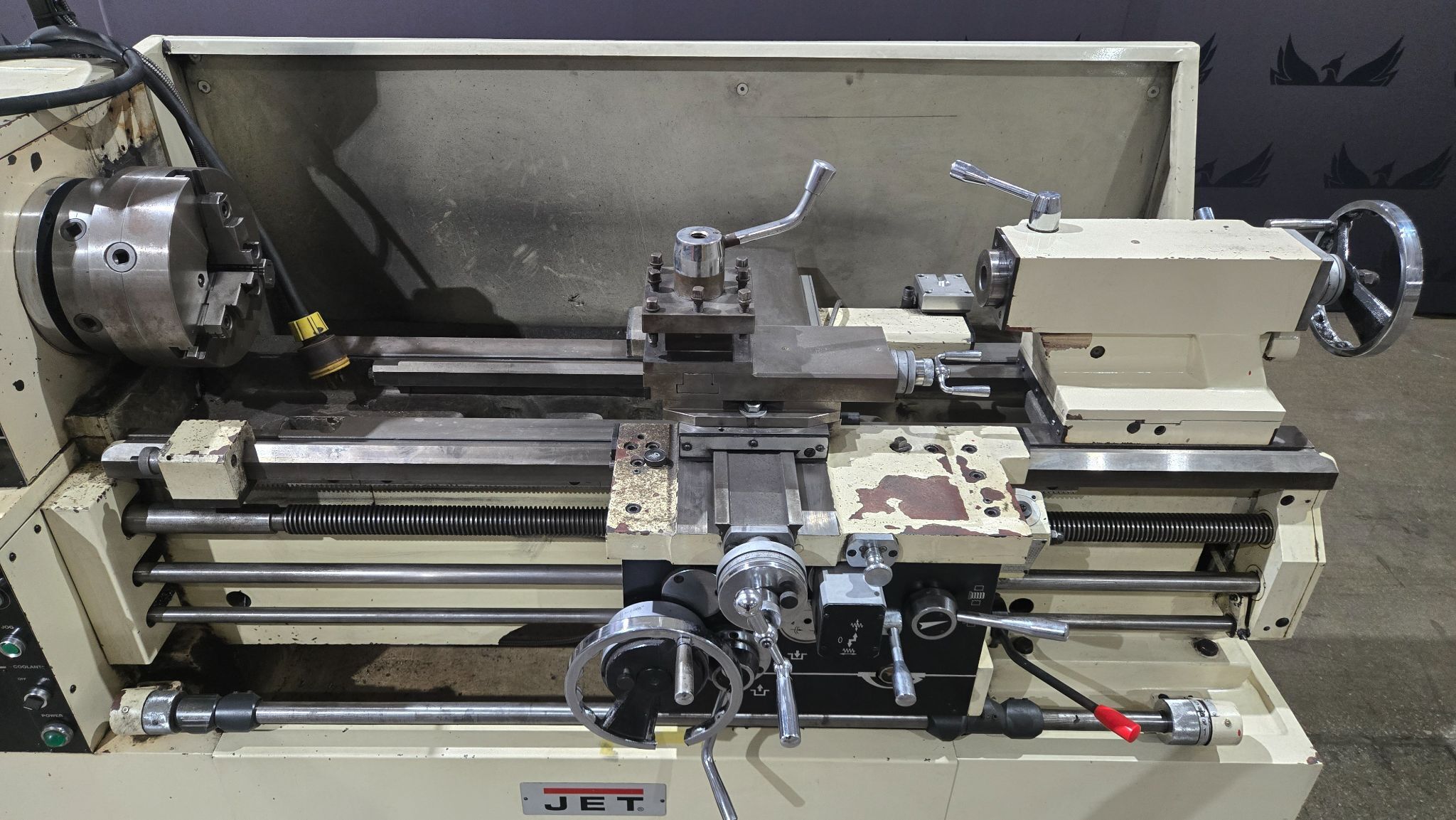 JET GH-1440ZX Geared Head Precision Lathe USED 6