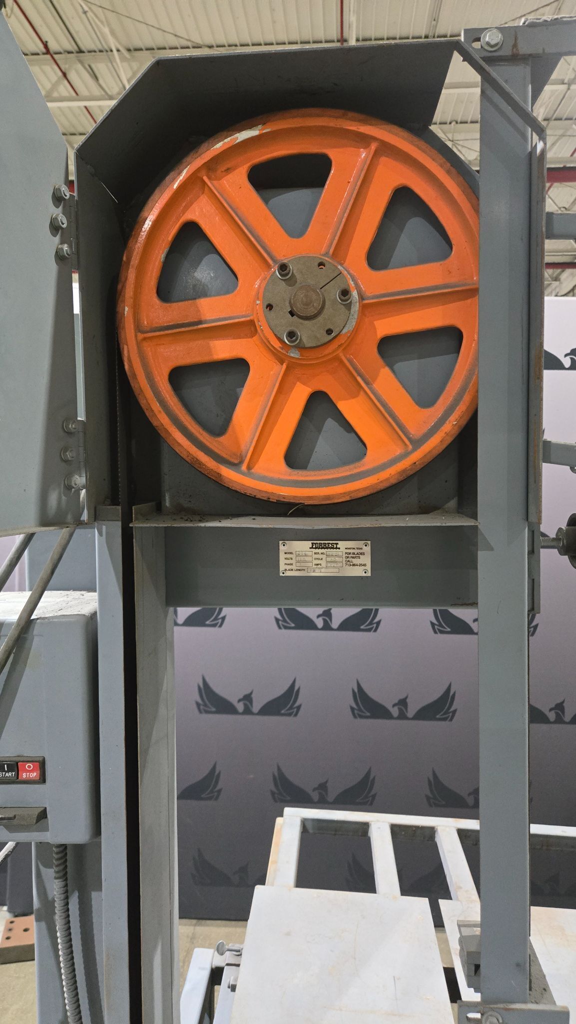 FORREST 214 Vertical Band Saw 12" Blade USED 7