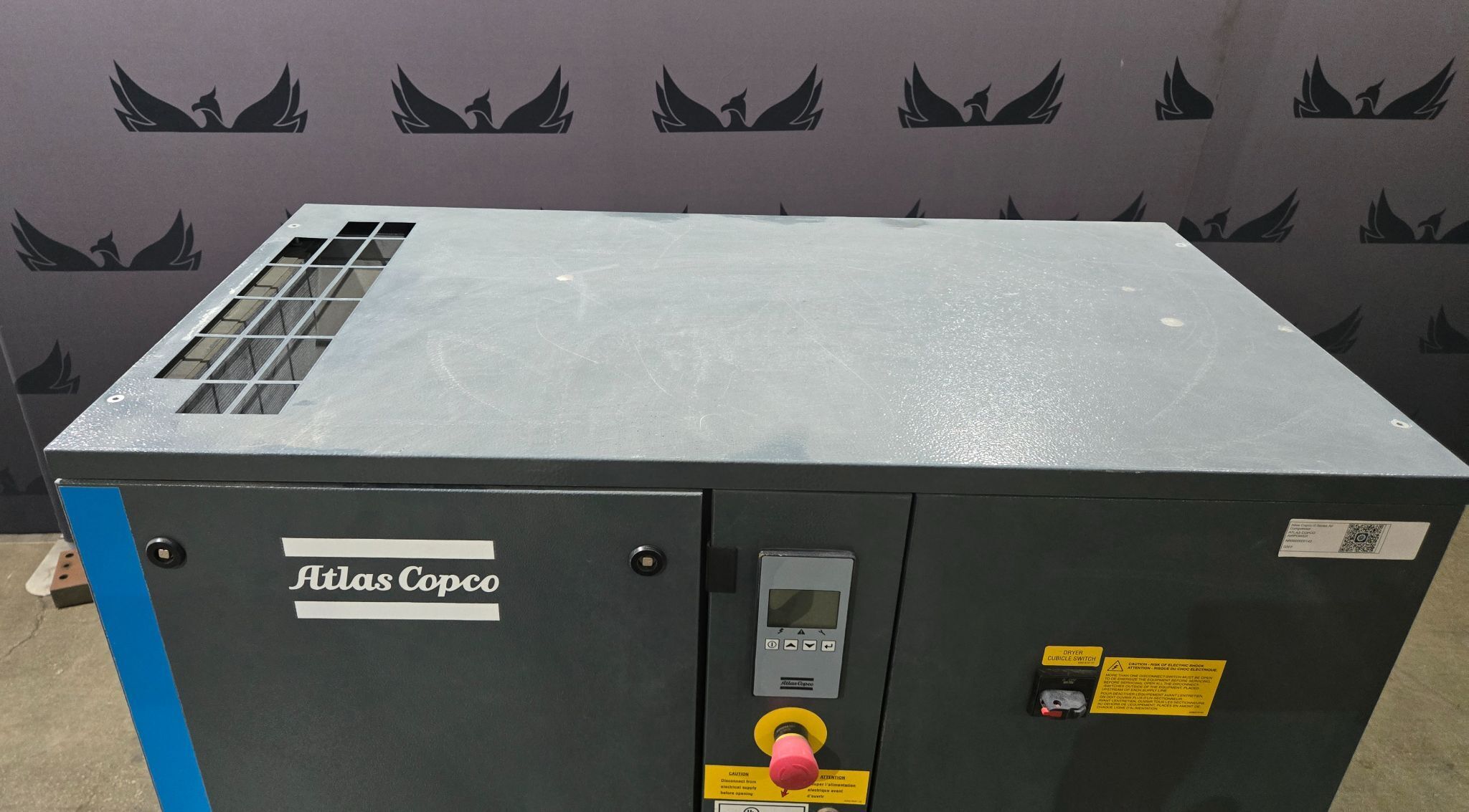 ATLAS COPCO 8152103842 G5FF Rotary Screw Air Compressor with Dryer USED 4