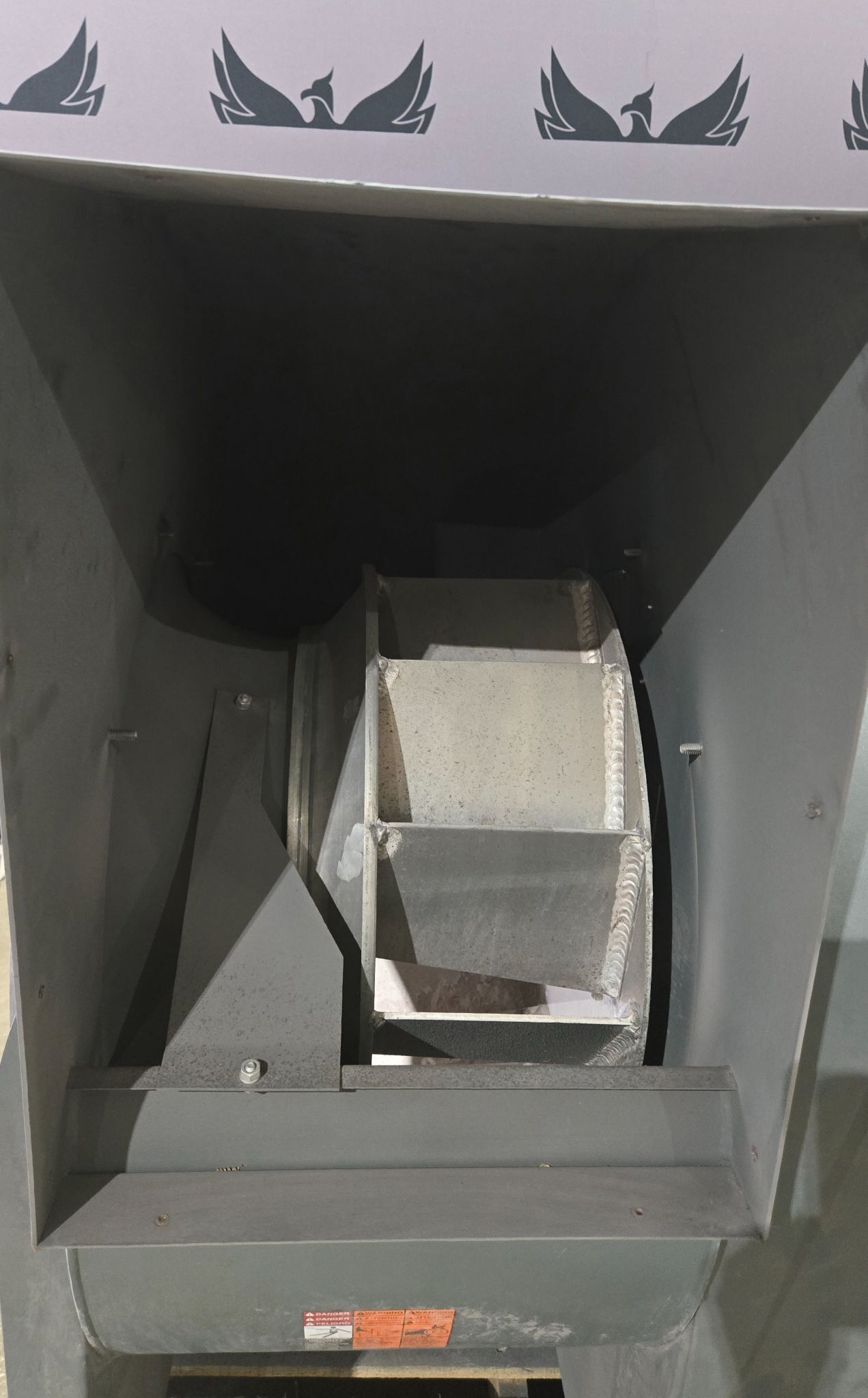 CENTRAL FAN CO 200KTXCCWB Industrial Centrifugal Fan Blower USED 3