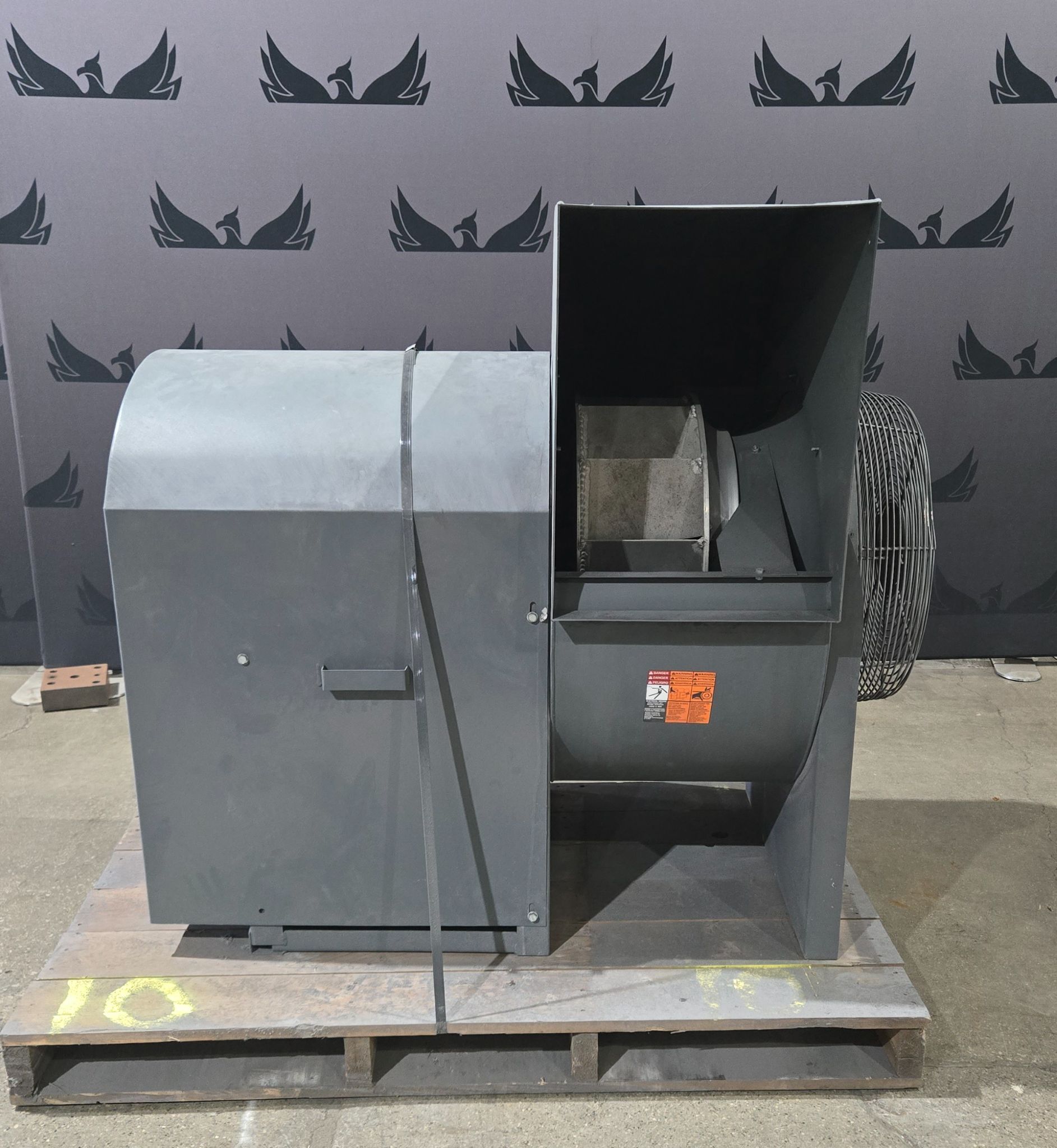 CENTRAL FAN CO 200KTXCCWB Industrial Centrifugal Fan Blower USED 0