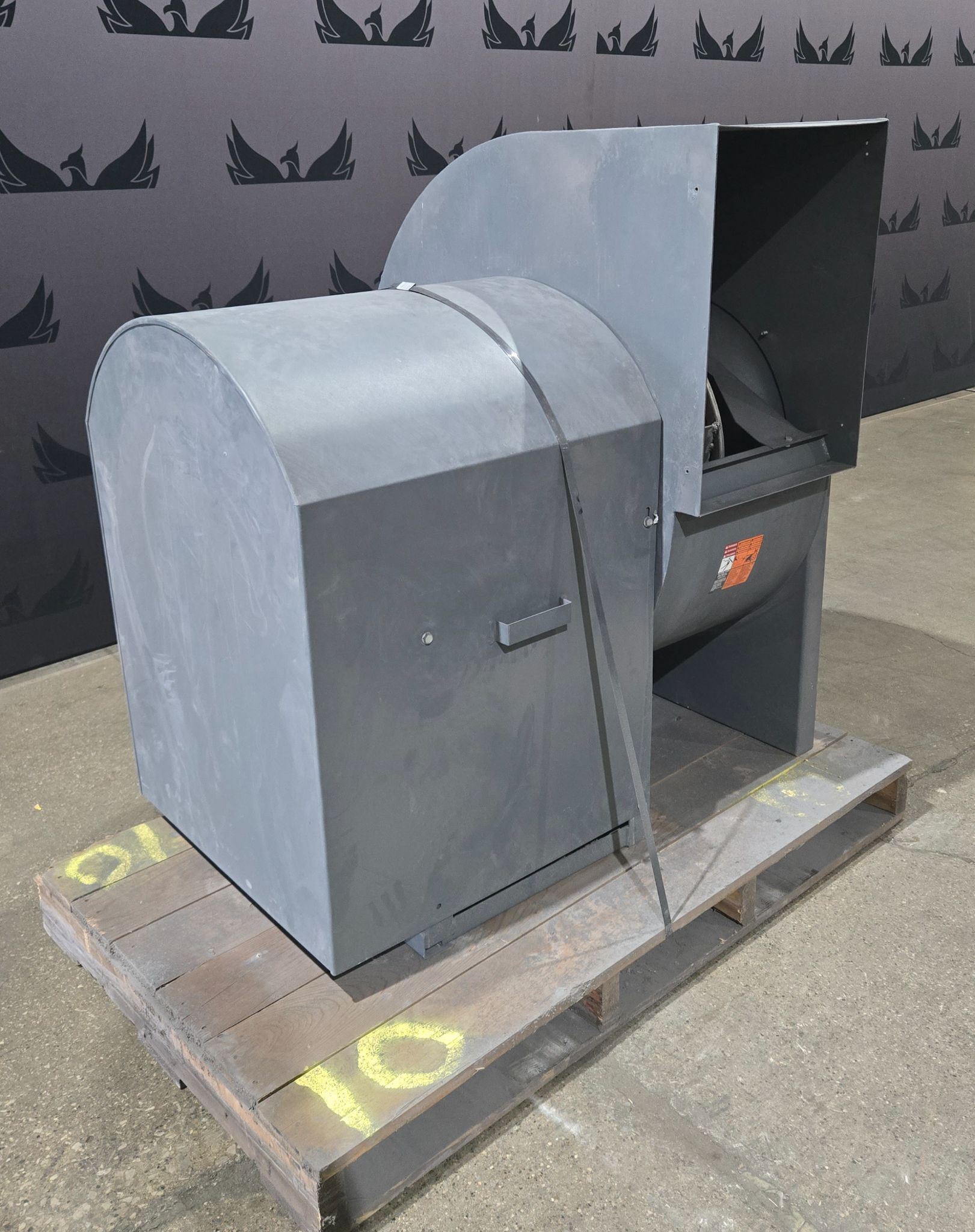 CENTRAL FAN CO 200KTXCCWB Industrial Centrifugal Fan Blower USED 1