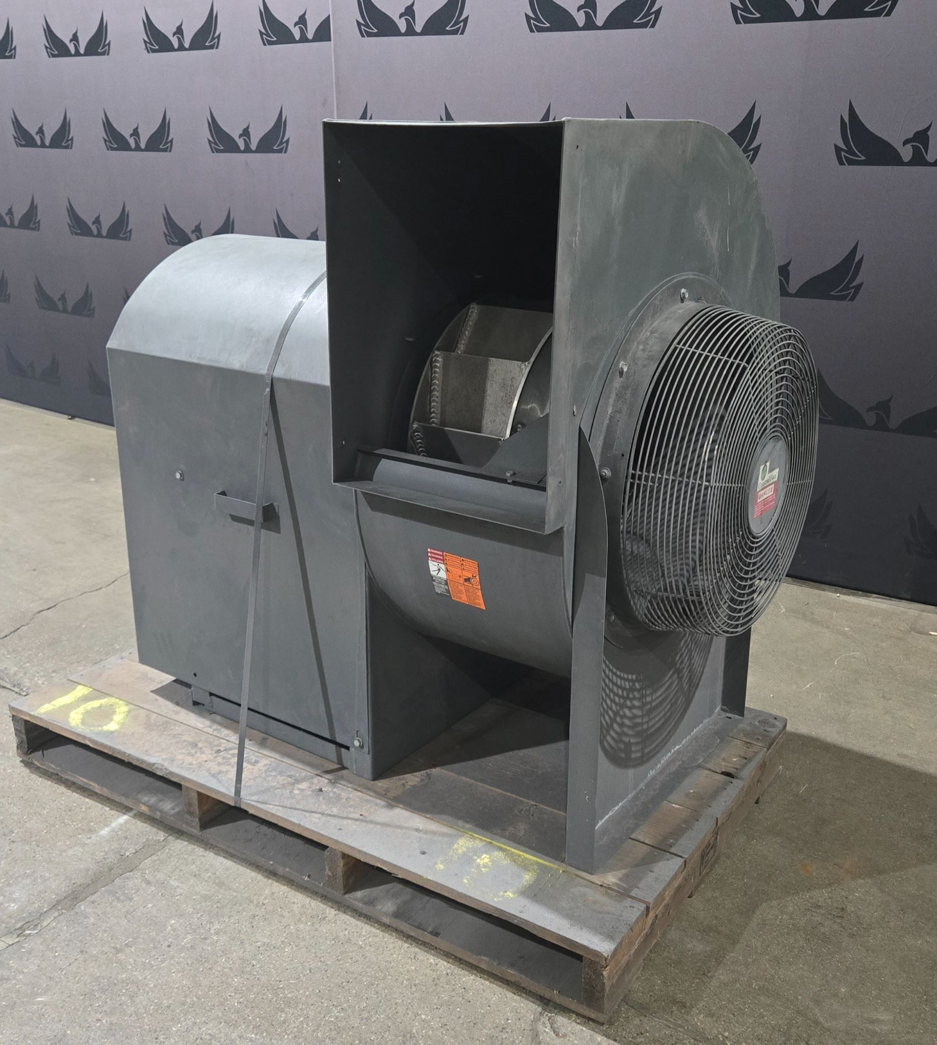 CENTRAL FAN CO 200KTXCCWB Industrial Centrifugal Fan Blower USED 2