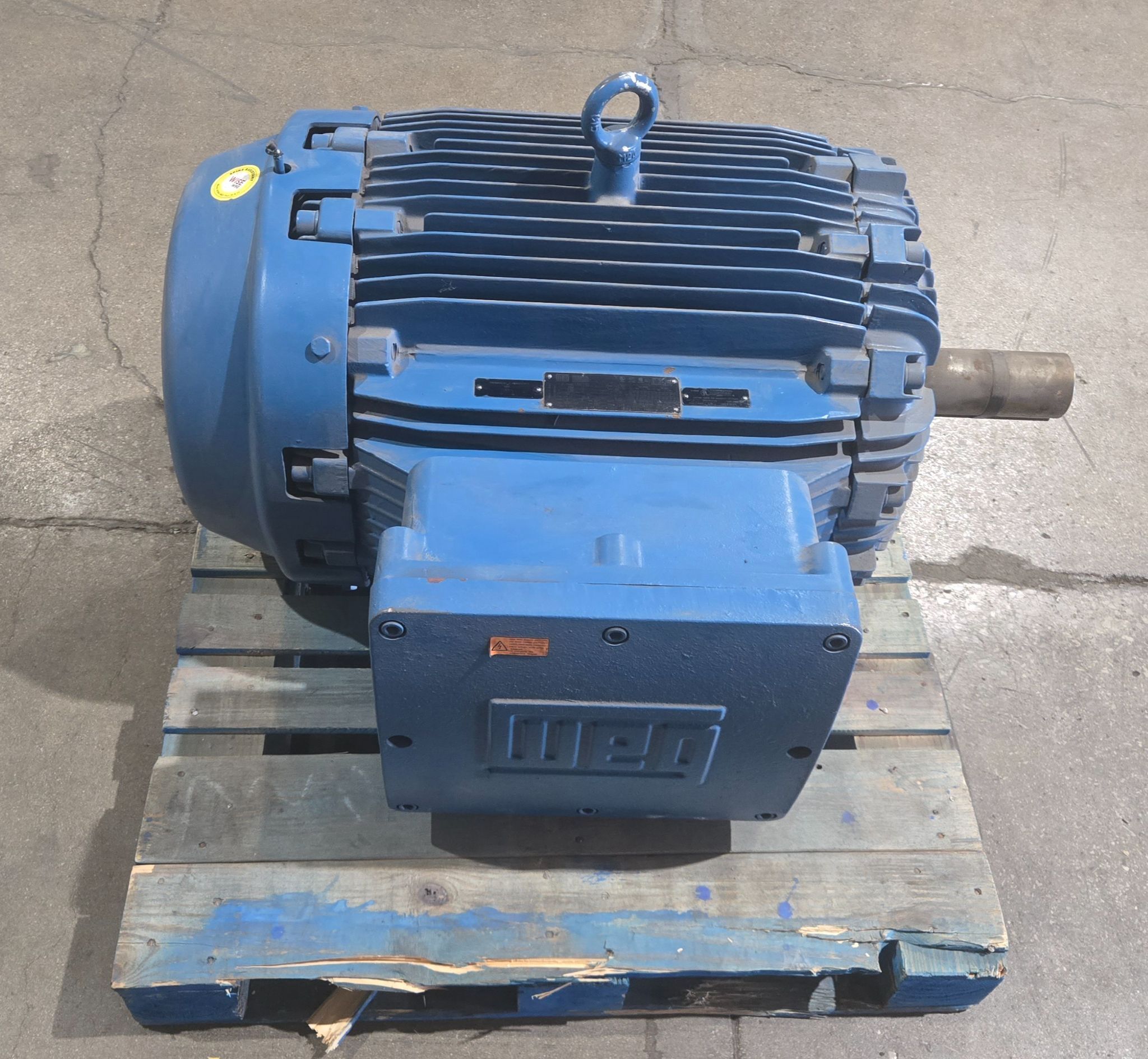 WEG R15018XT3G445T-I W22 150HP Explosion Proof Electric Motor 460V USED 3