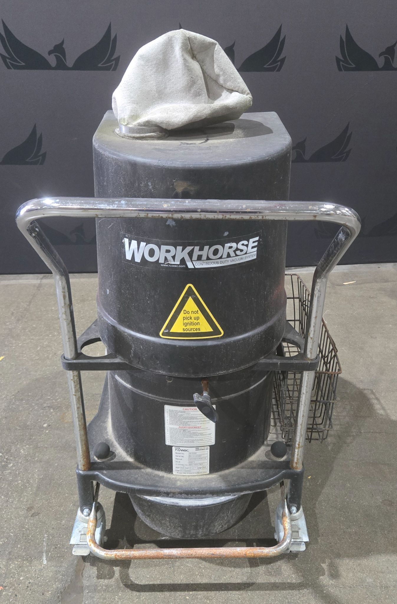 RUWAC W155EX Industrial Vacuum System USED 0