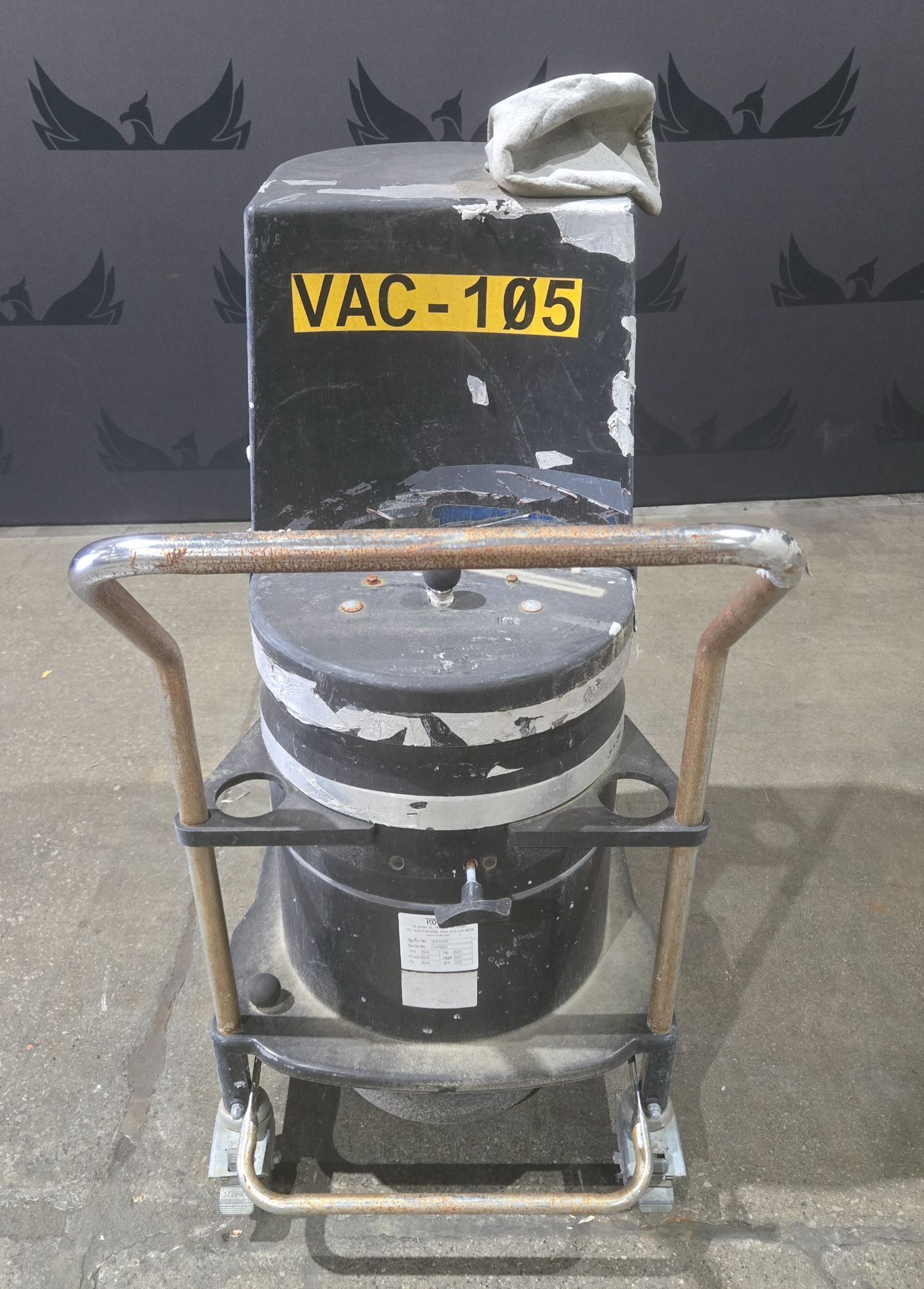 RUWAC AV1000 Industrial Vacuum System USED 0