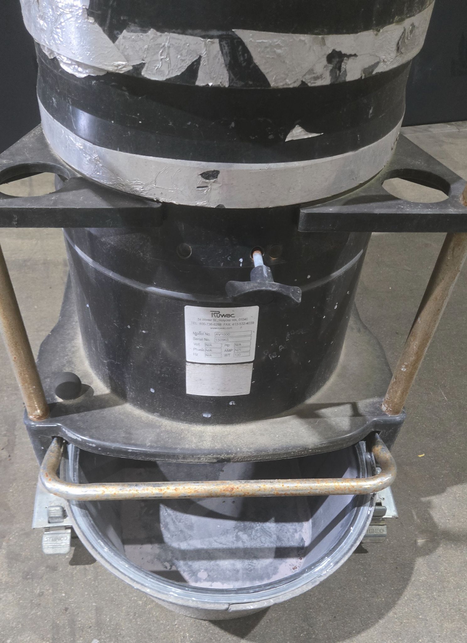 RUWAC AV1000 Industrial Vacuum System USED 4