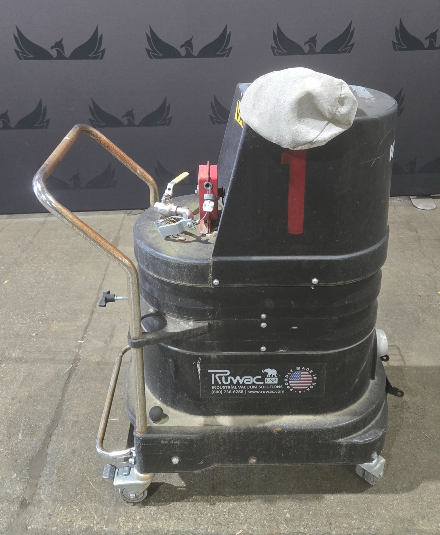 RUWAC W155EX Industrial Vacuum System USED 1