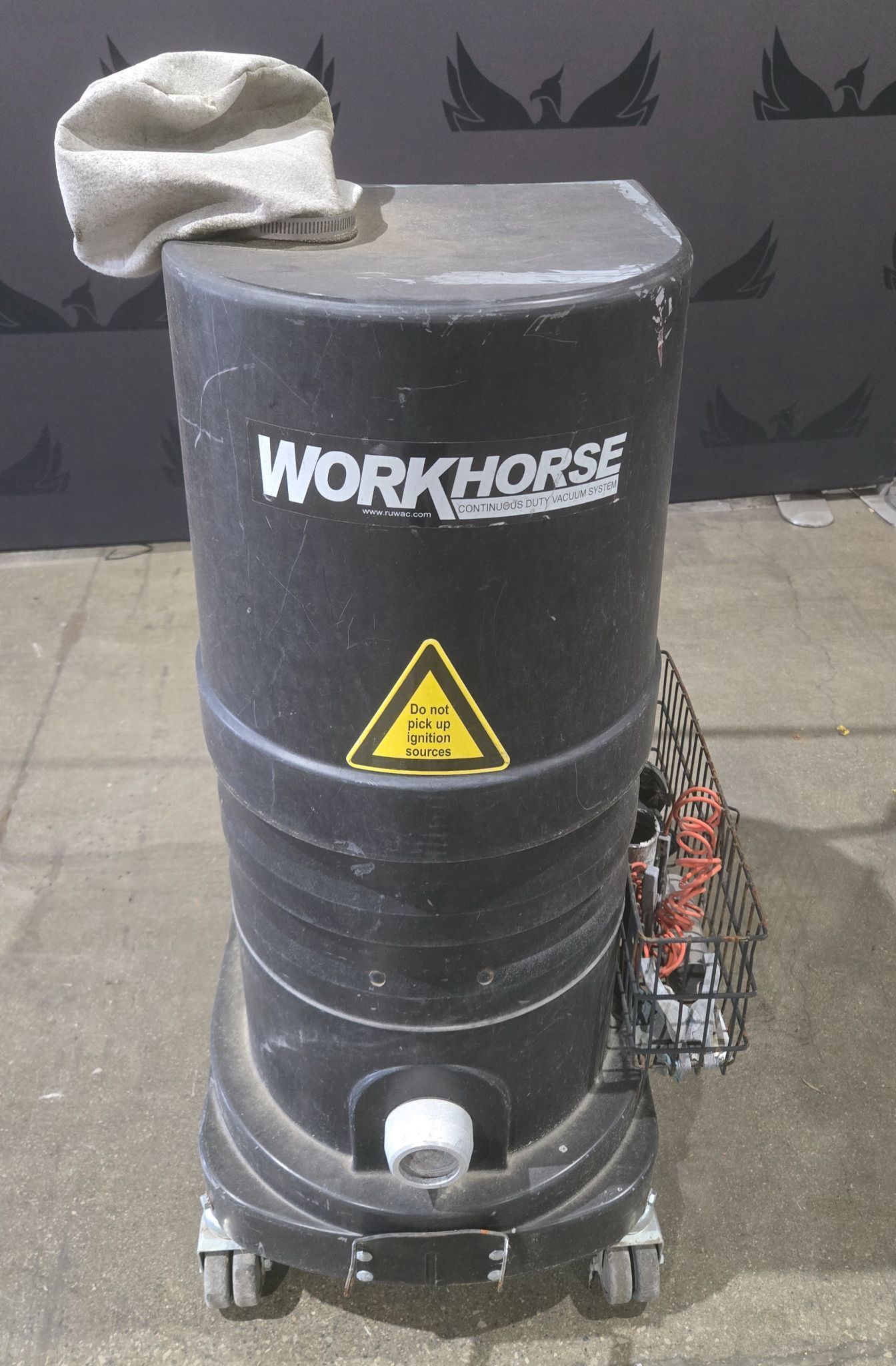 RUWAC W155EX Industrial Vacuum System USED 2