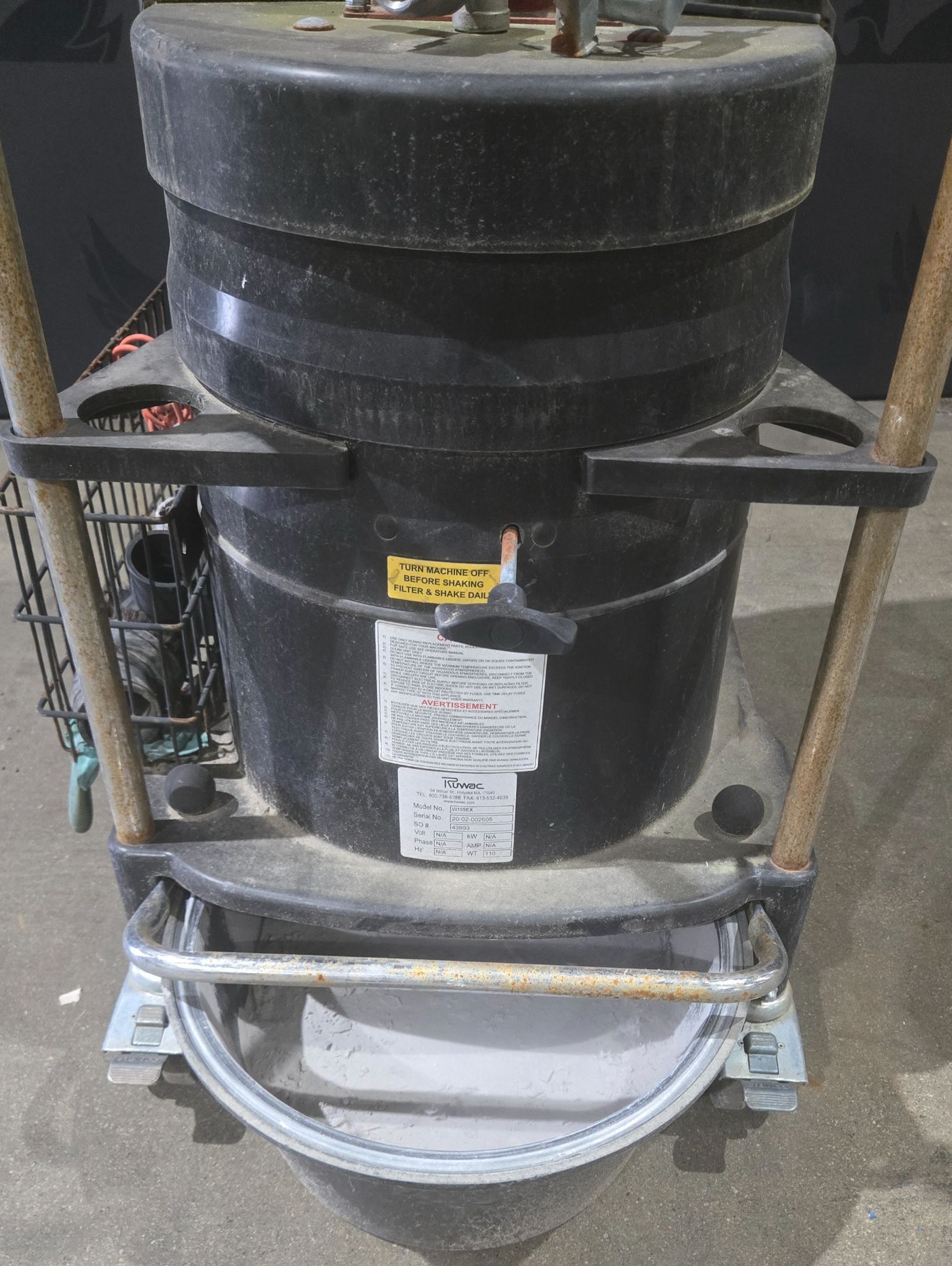 RUWAC W155EX Industrial Vacuum System USED 6