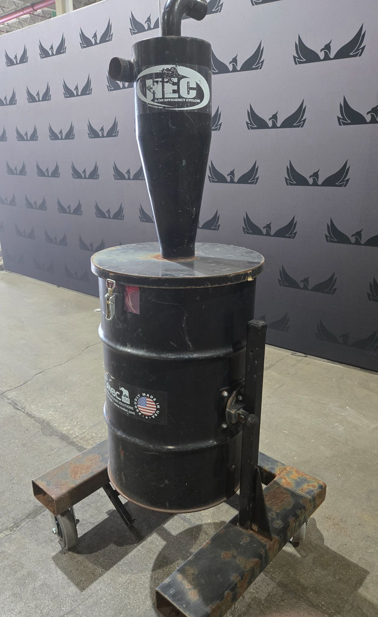 RUWAC 9955XLT HEC-XLT 30 Gallon Cyclone Pre-Separator USED 2