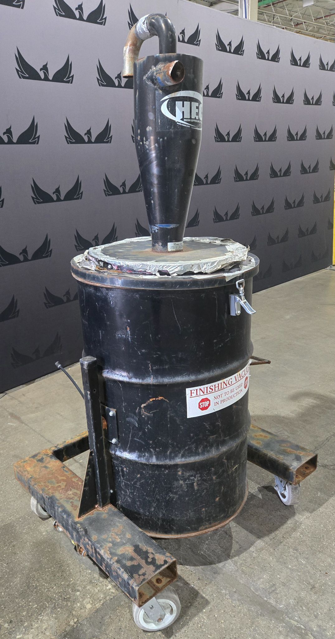 RUWAC 9956XLT HEC-XLT 55 Gallon Cyclone Pre-Separator USED 2