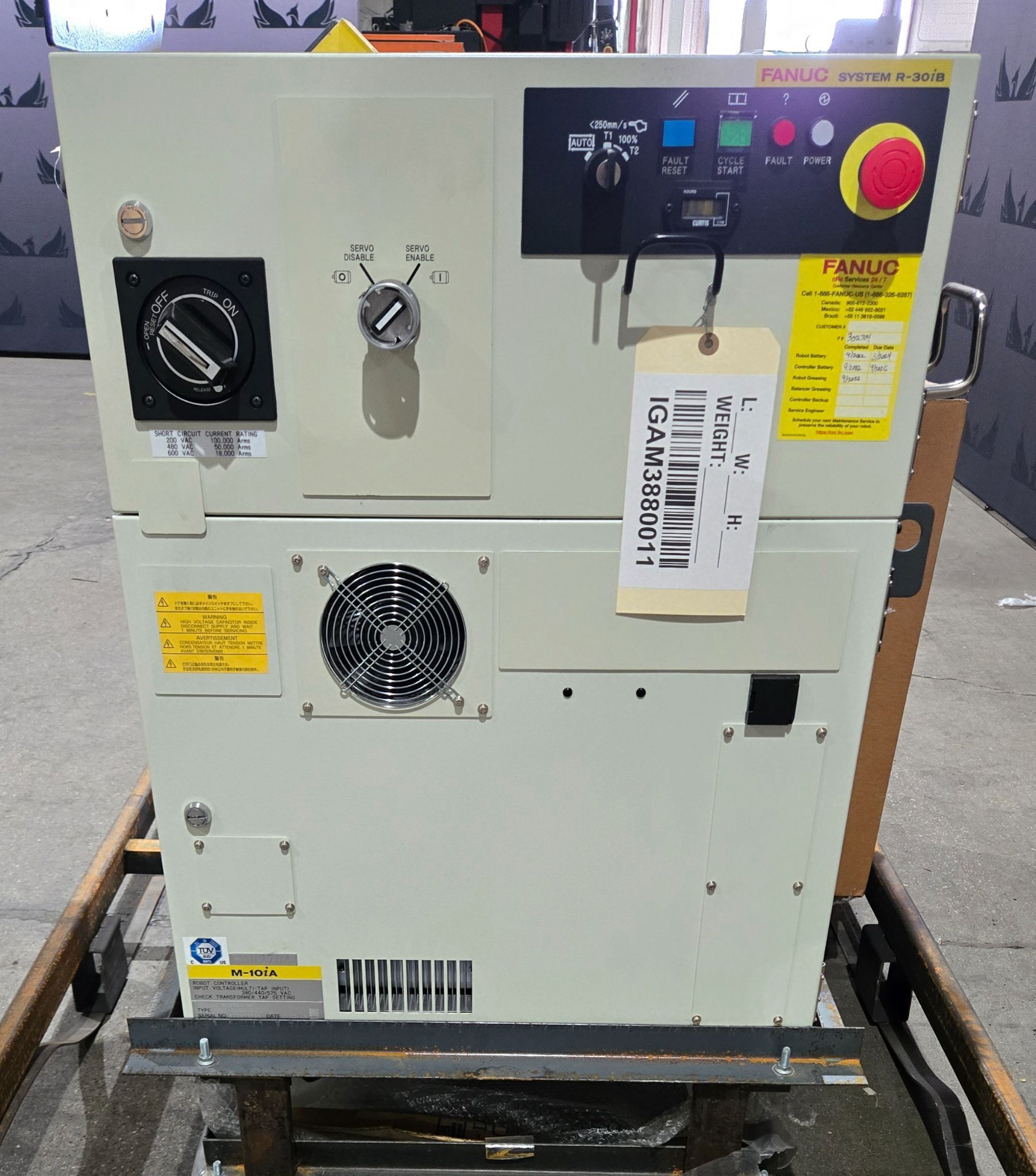 FANUC M-10iA/12 Robot Complete with R-30iB Controller USED 11