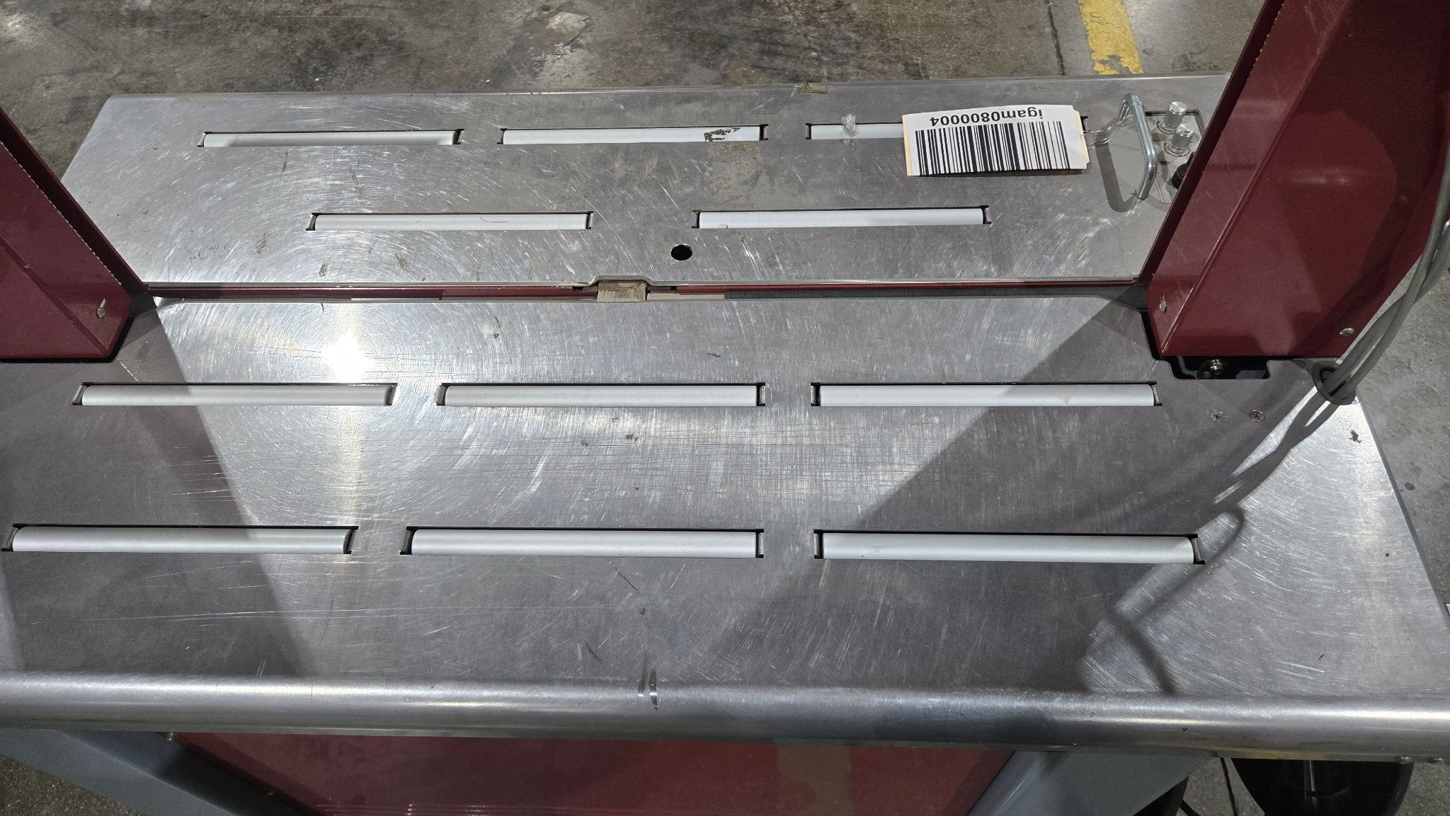 PAC STRAPPING PRODUCTS SM65 AUTOMATIC BANDING MACHINE USED 2