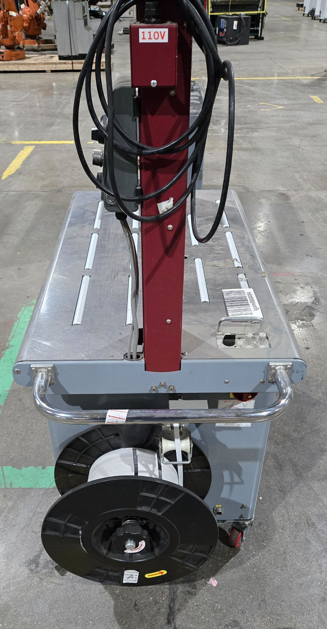 PAC STRAPPING PRODUCTS SM65 AUTOMATIC BANDING MACHINE USED 3