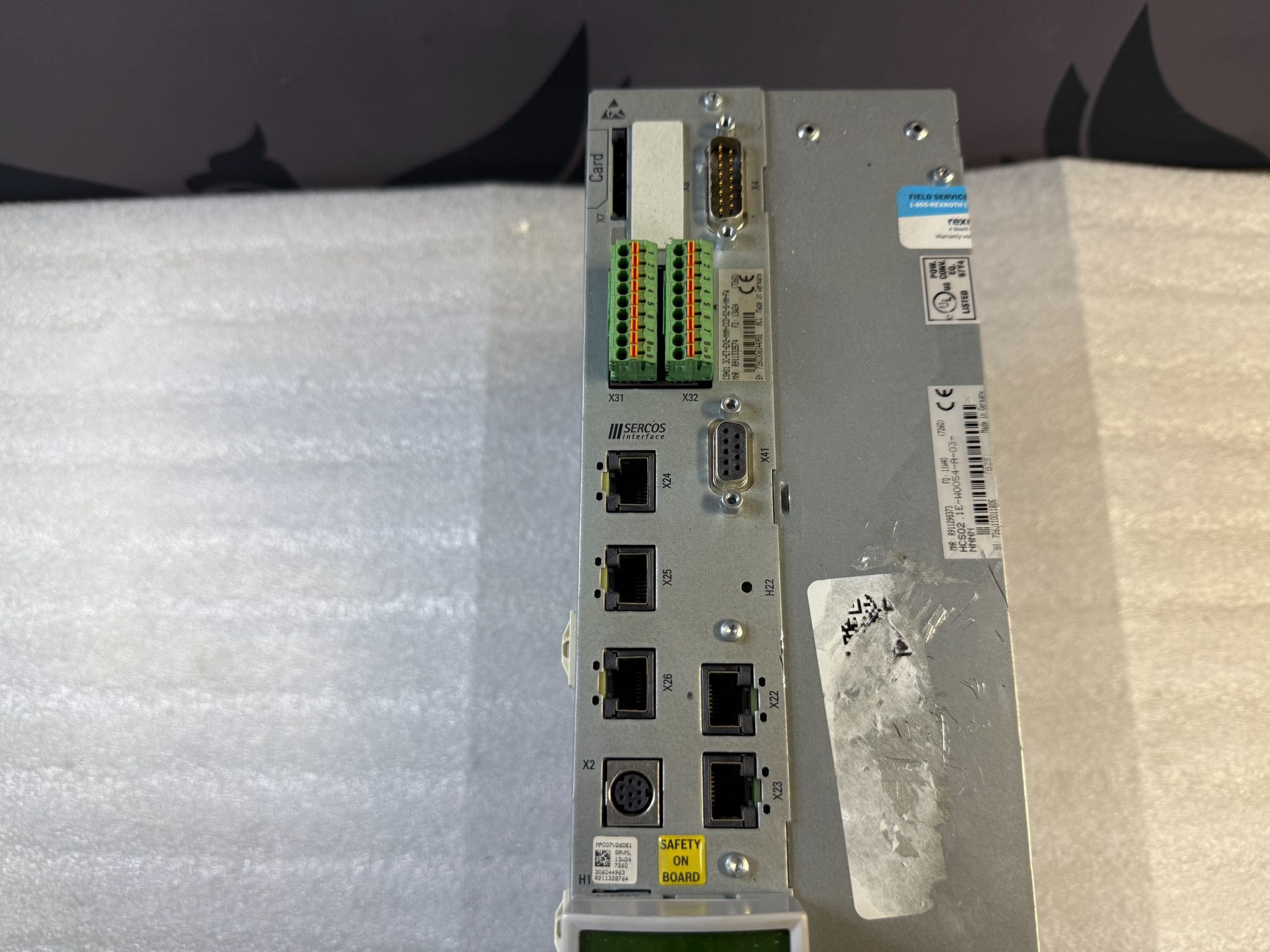 REXROTH HCS02.1E-W0054 IndraDrive HCS02 Drive Controller USED 4