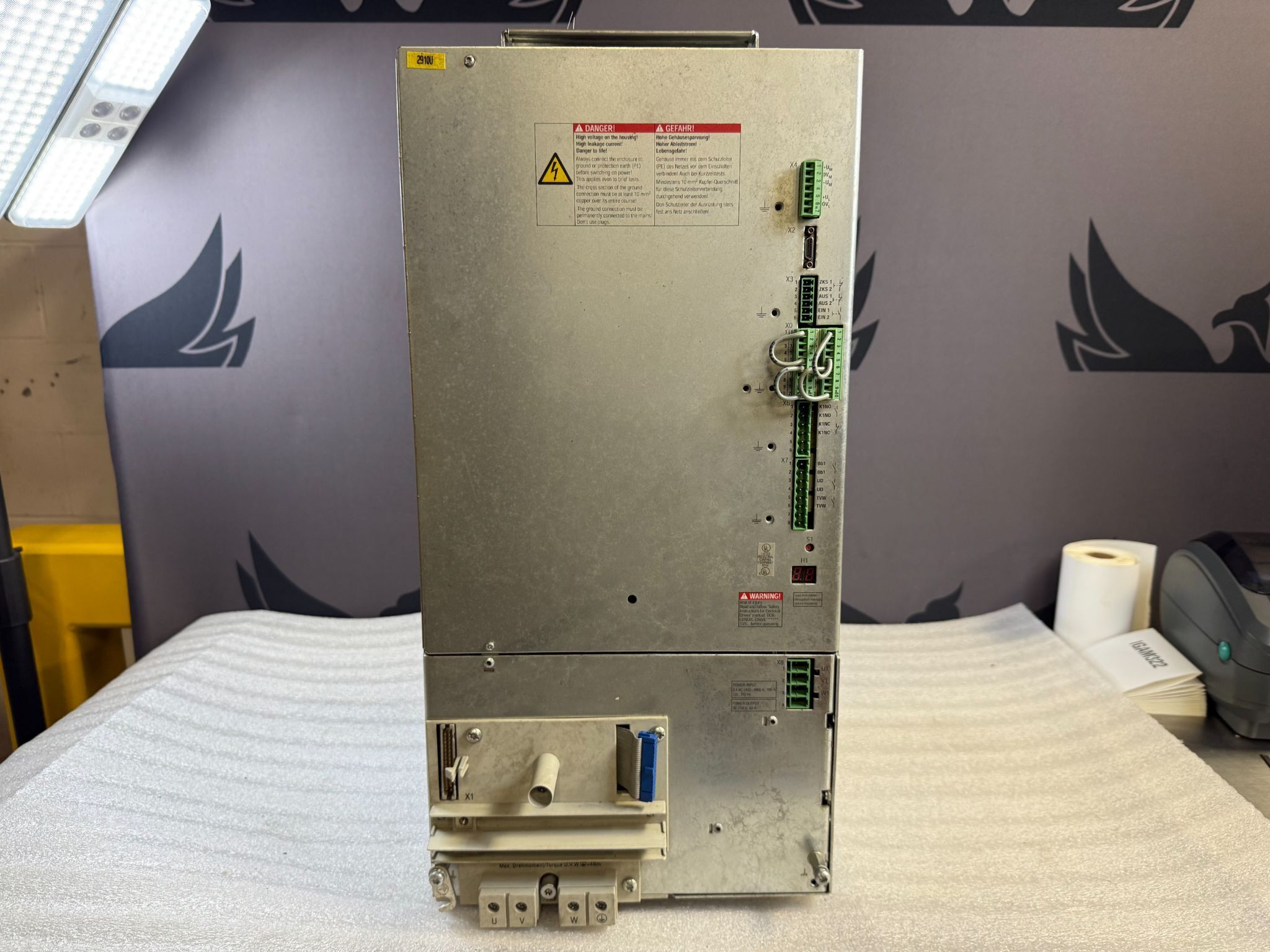 REXROTH HVR03.2‑W045N HVR Power Supply USED 0