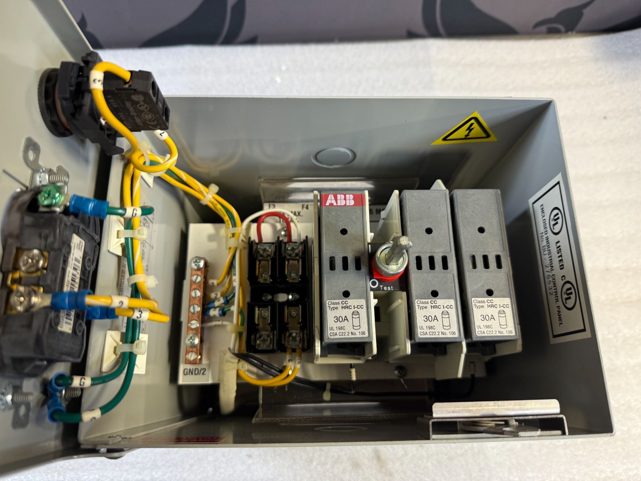 DAYKIN ELECTRIC GMDGTA‑05 480V Transformer Disconnect Switch USED 4