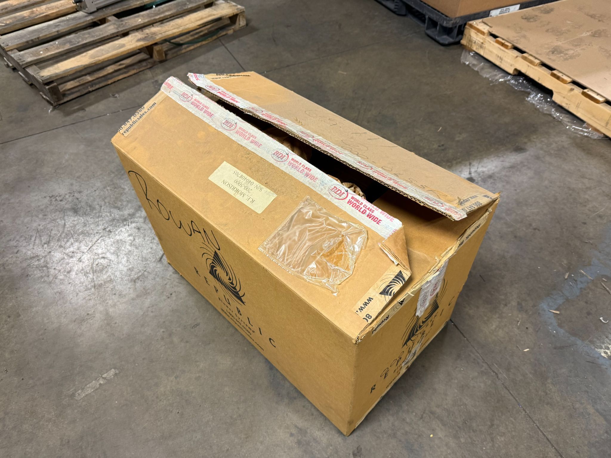 REPUBLIC 200-5000 High‑Velocity Centrifugal Blower Kit NEW 0