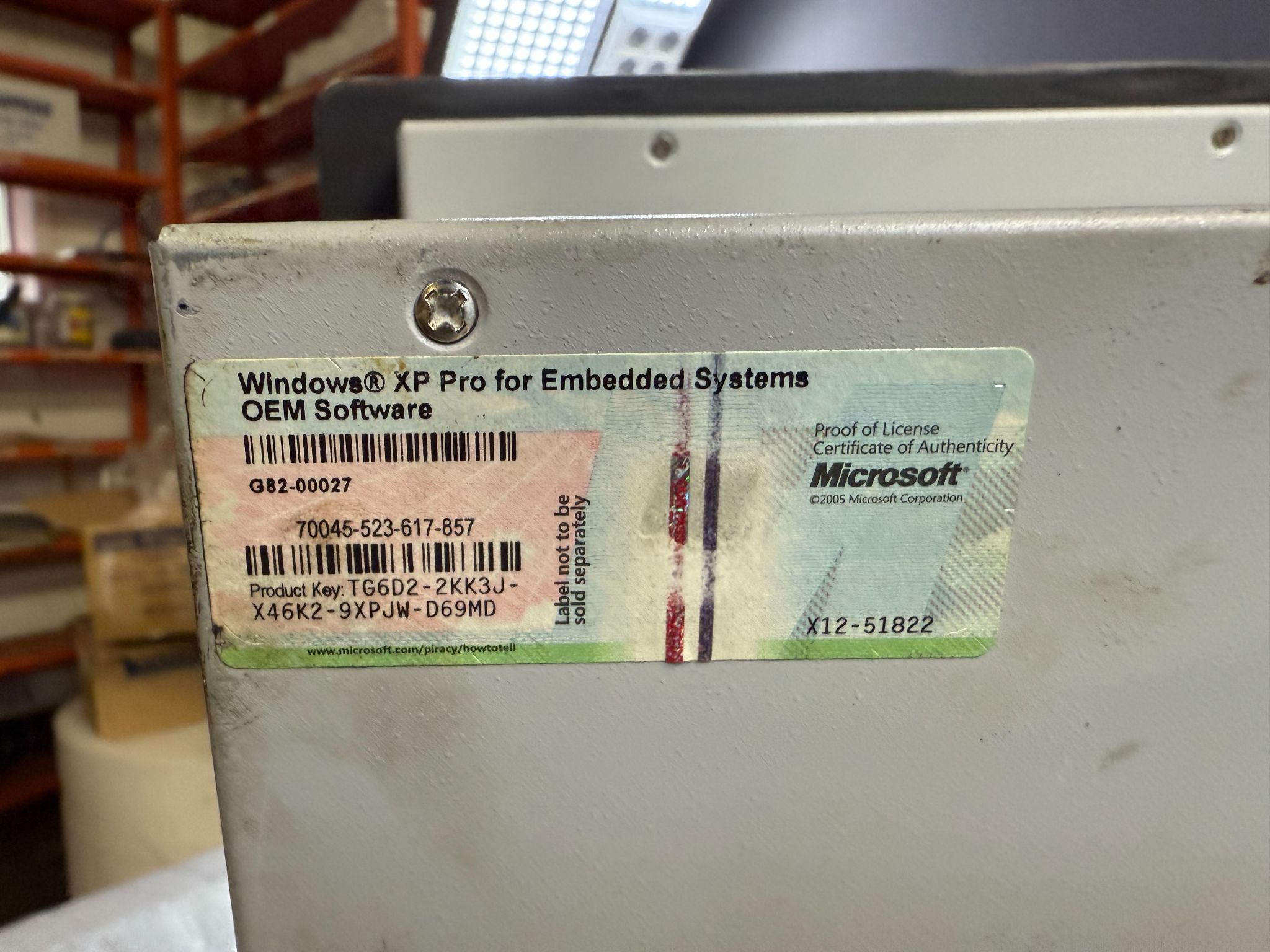 ALLEN BRADLEY 6180P‑15BPXP VersaView 1500P HMI Operator Panel USED 6