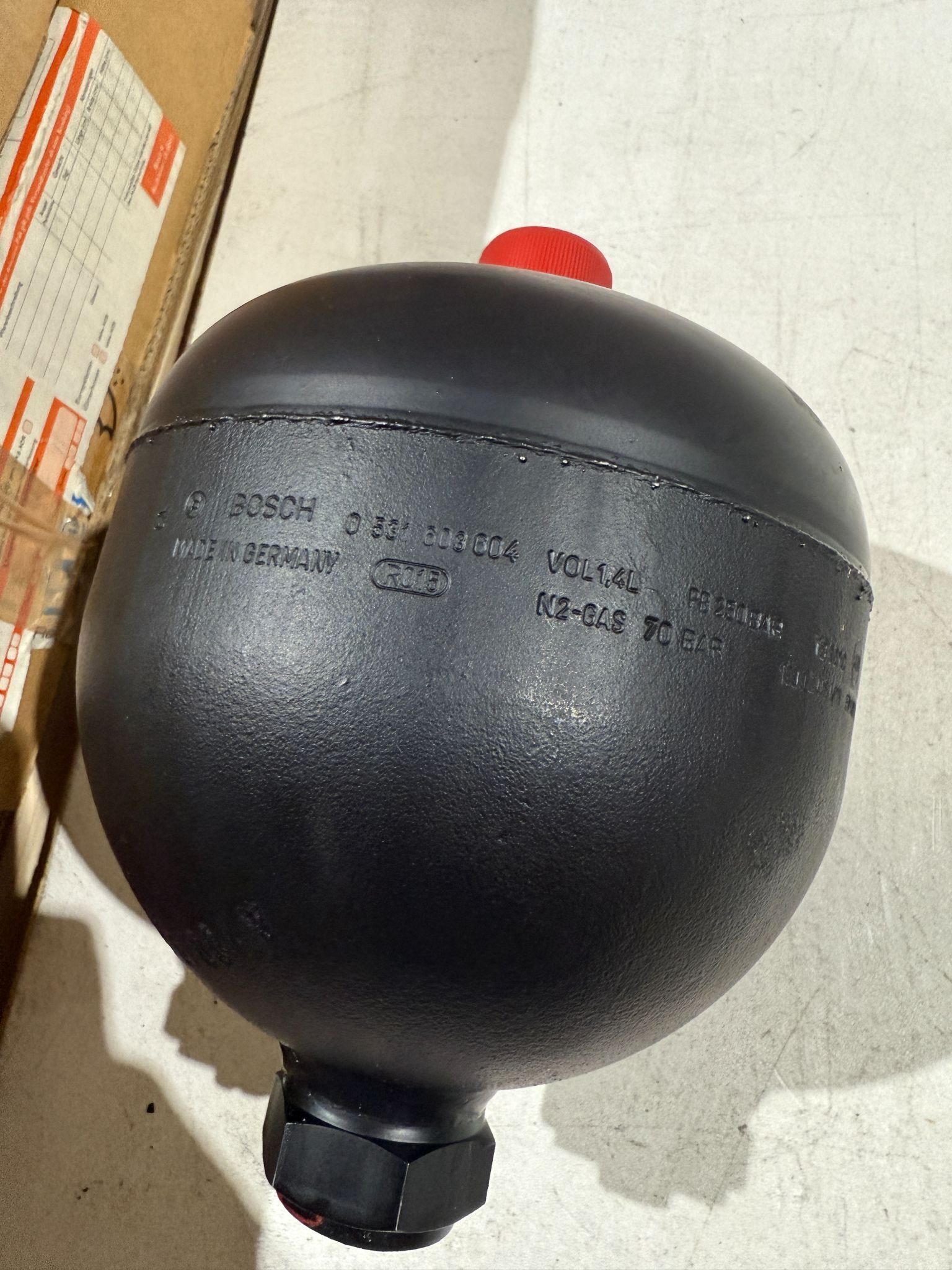BOSCH 0-531-602-615 Hydraulic Accumulator 1.6L 250 BAR NEW 1