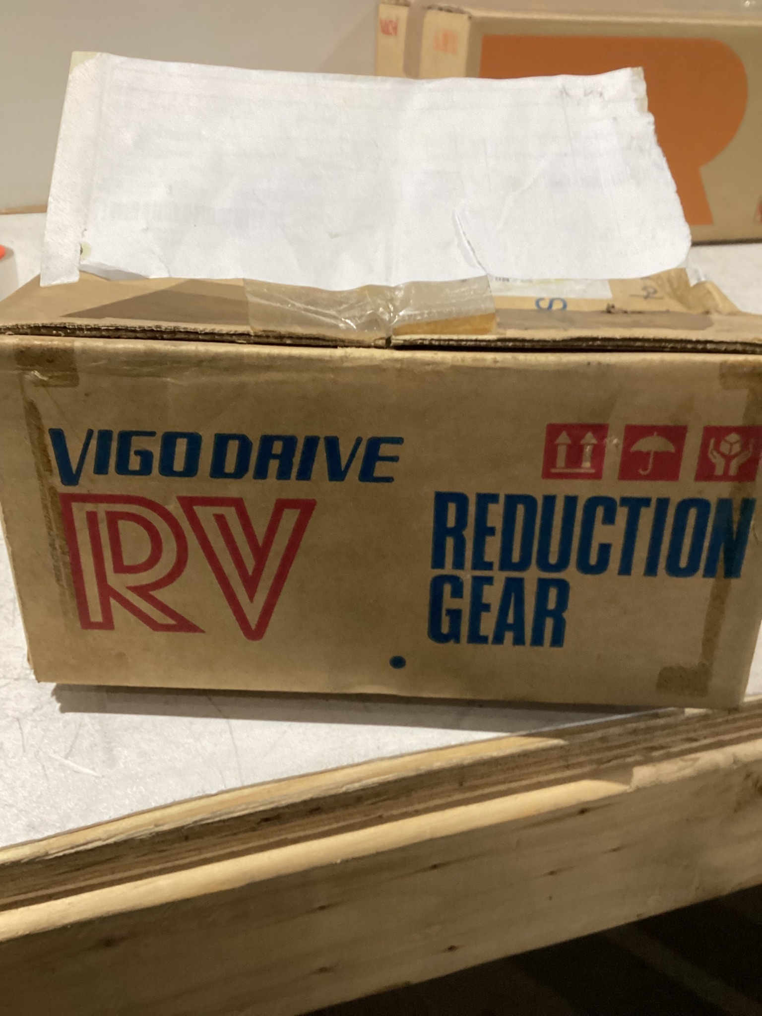 NABTESCO VIGODRIVE RV-40E-81 REDUCTION GEAR - NEW 0