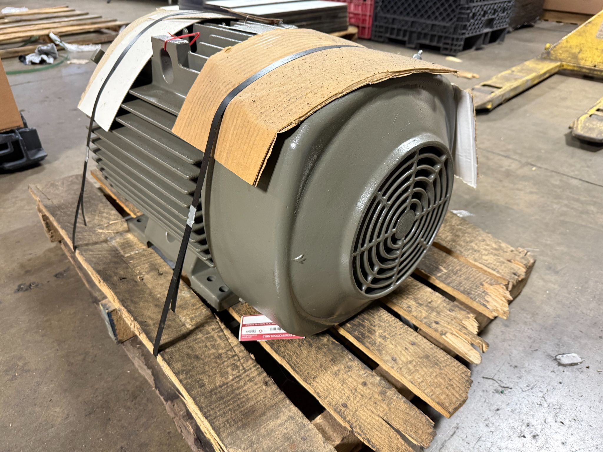 GENERAL ELECTRIC 5KS326SS108D22 Extra Severe Duty AC Motor 50 HP USED 2