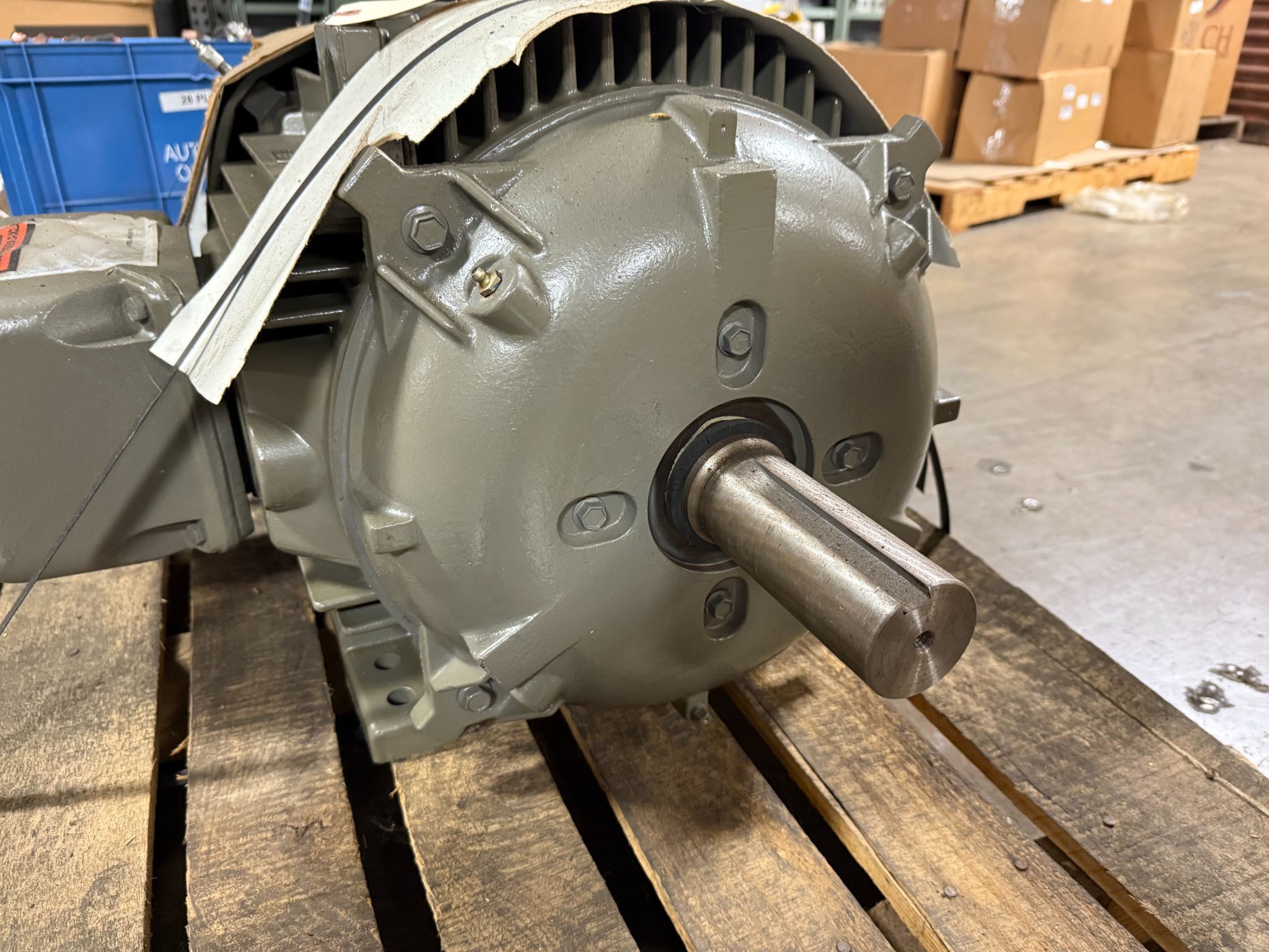 GENERAL ELECTRIC 5KS326SS108D22 Extra Severe Duty AC Motor 50 HP USED 3