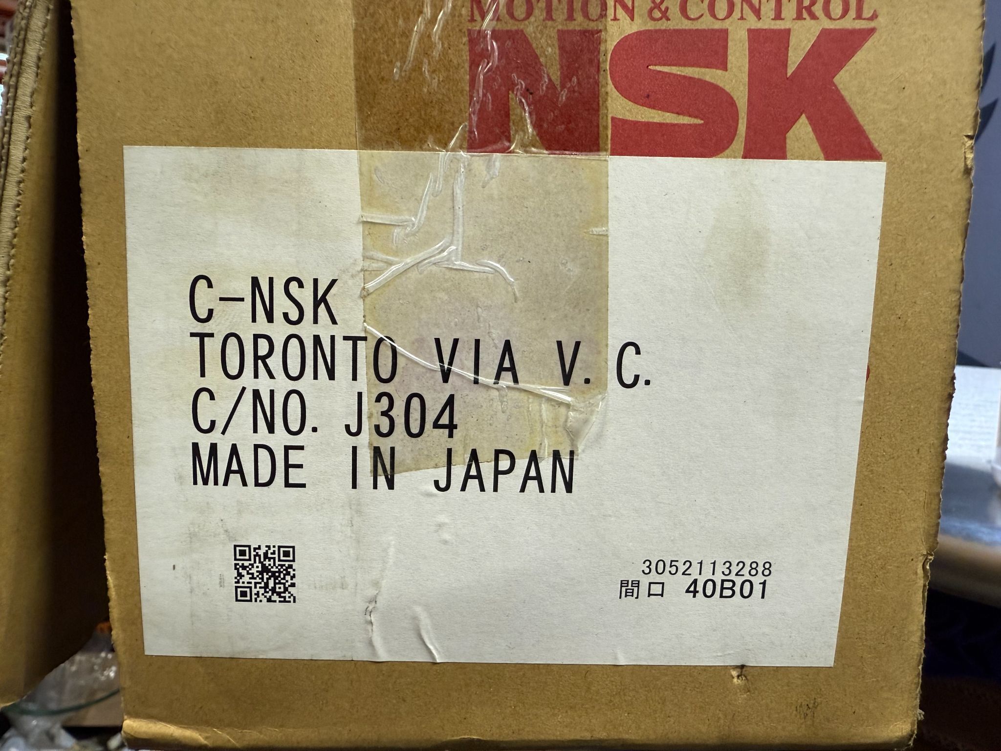 NSK W4006-1038ZX-C5Z Precision Ground Ball Screw NEW 6