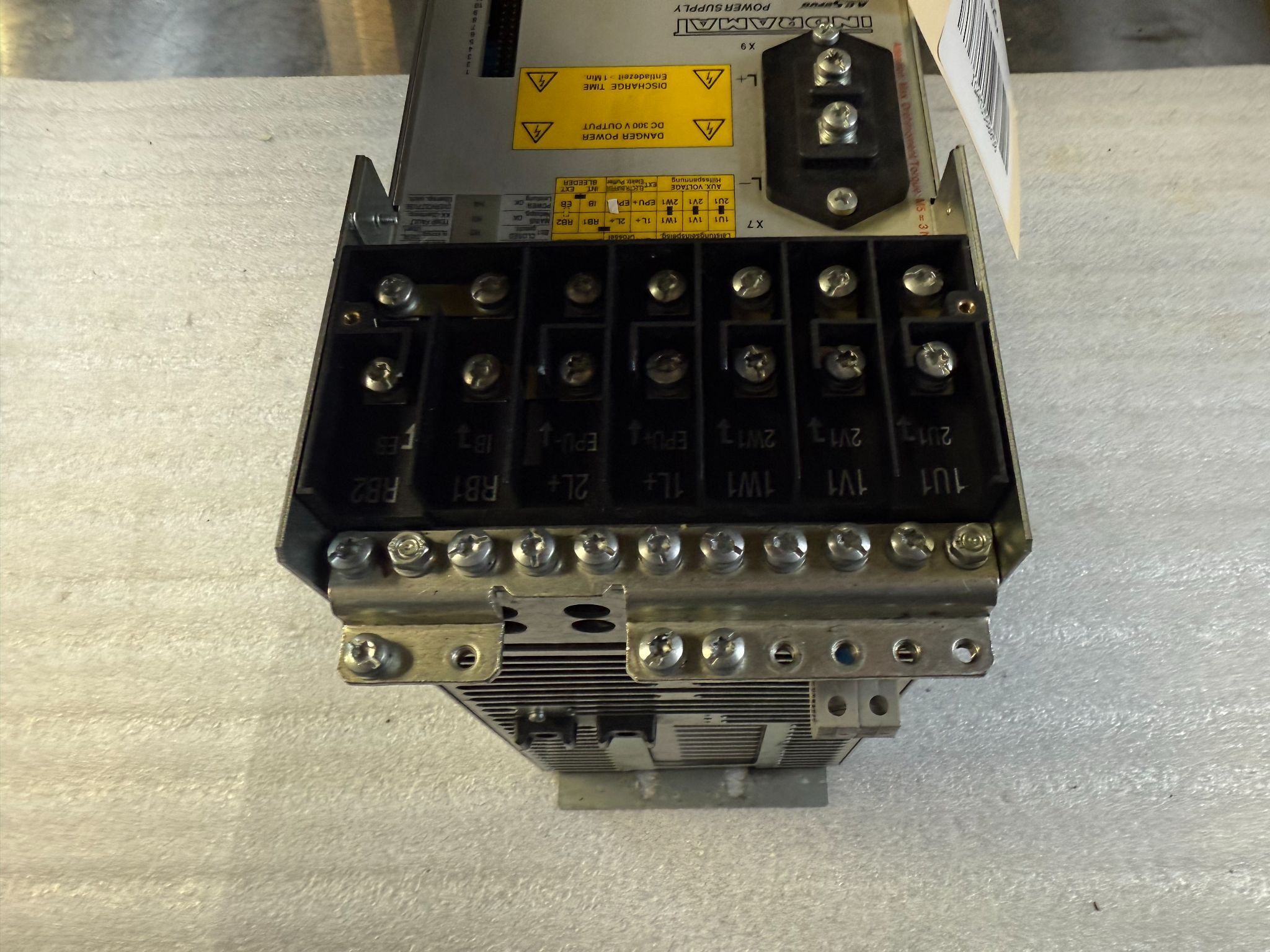 REXROTH INDRAMAT TVD 1.2‑15‑03 AC Servo Power Supply USED 3