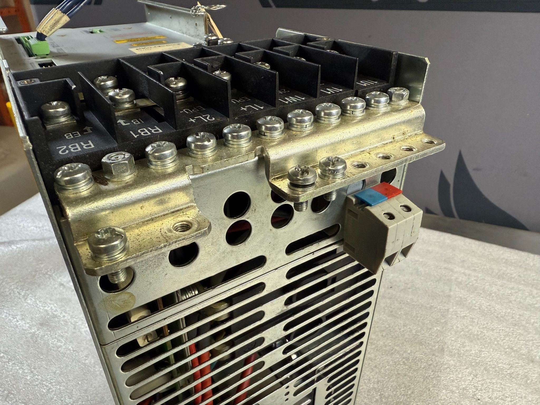 REXROTH INDRAMAT TVD 1.2‑15‑03 AC Servo Power Supply USED 4