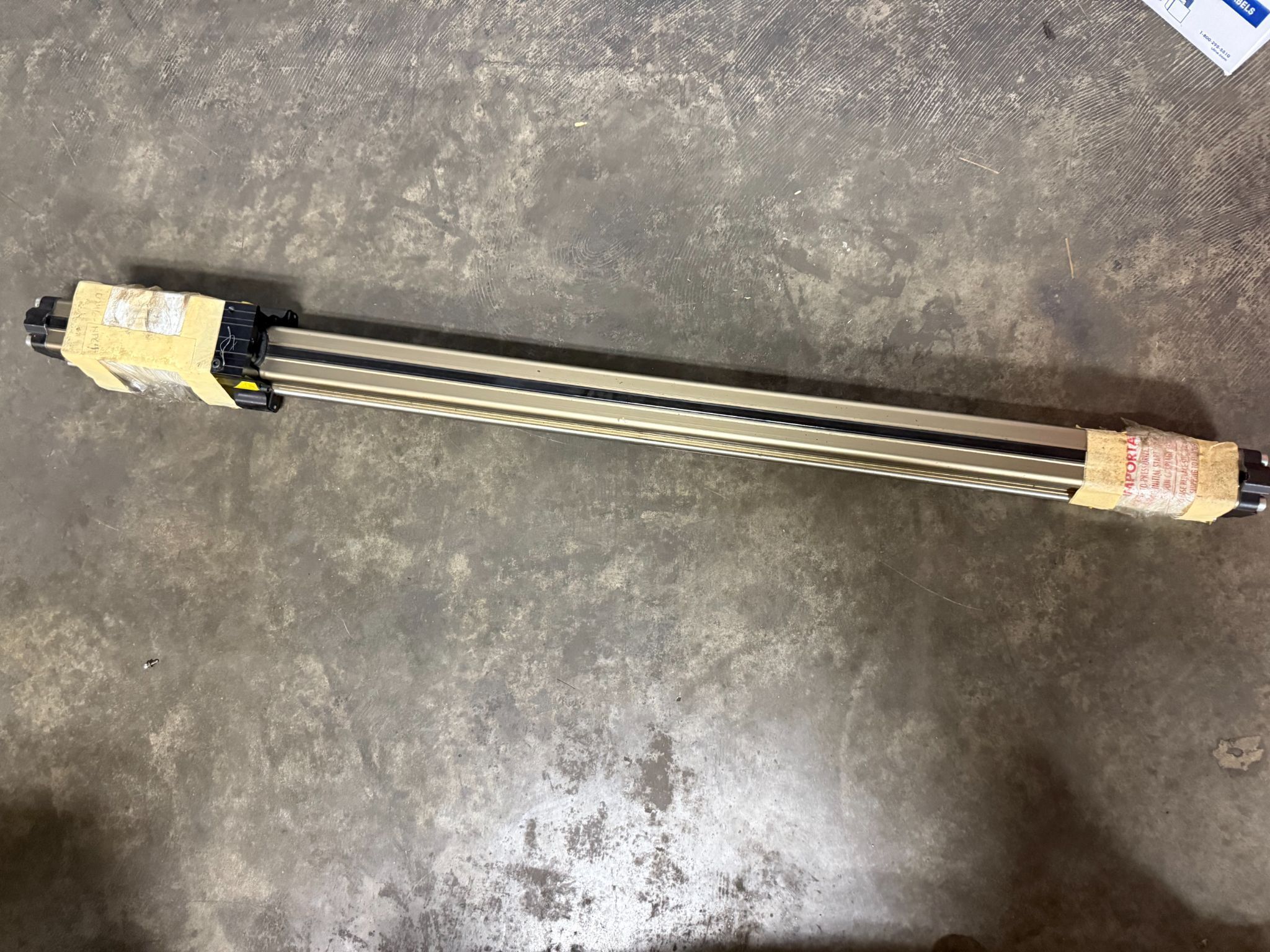 ASCO NUMATICS S5222501250M00 Rodless Pneumatic Actuator, Bore: 50mm, Stroke: 49" USED 0