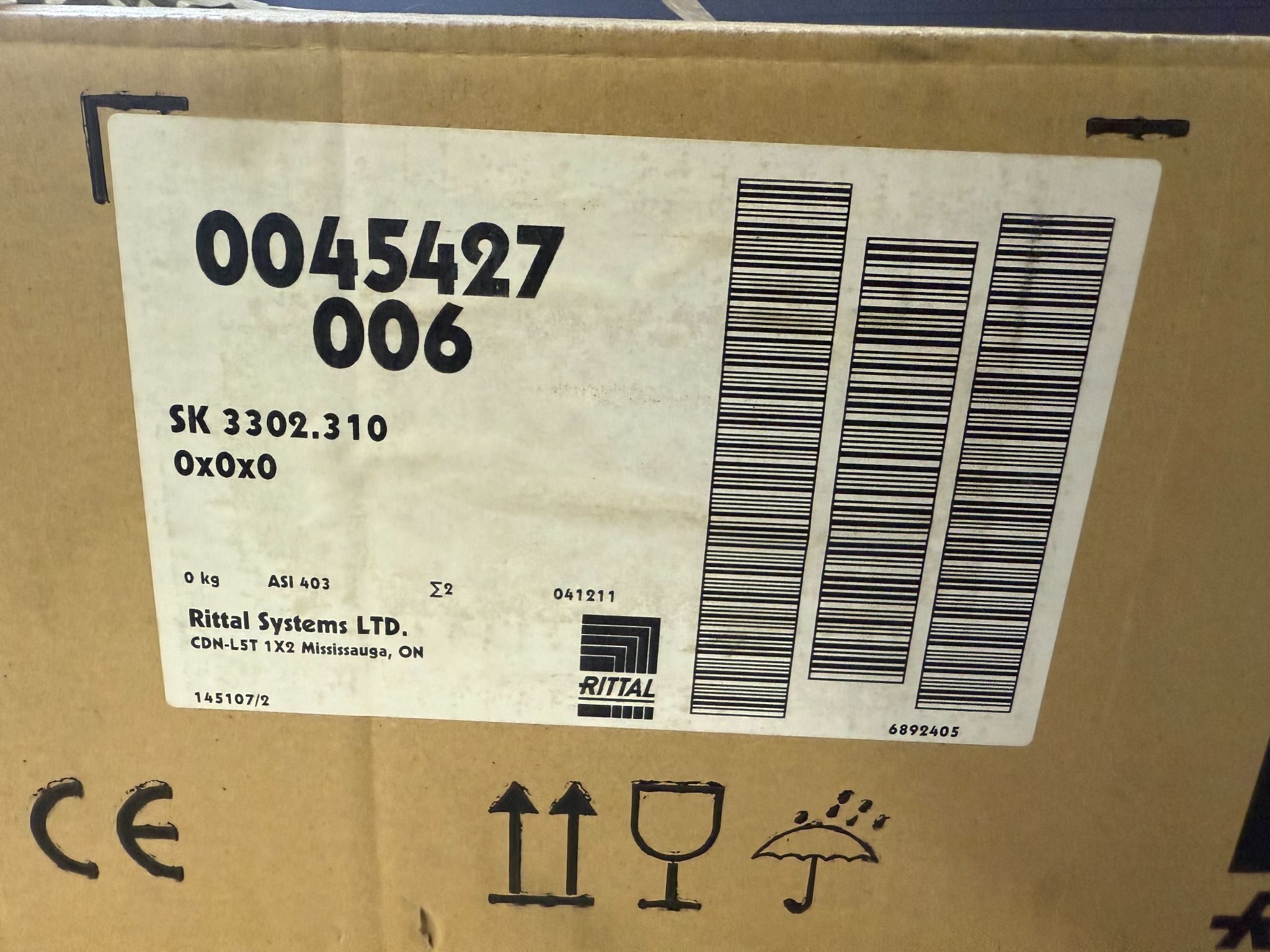 RITTAL SK 3302.310 TopTherm Enclosure Cooling Unit NEW 5