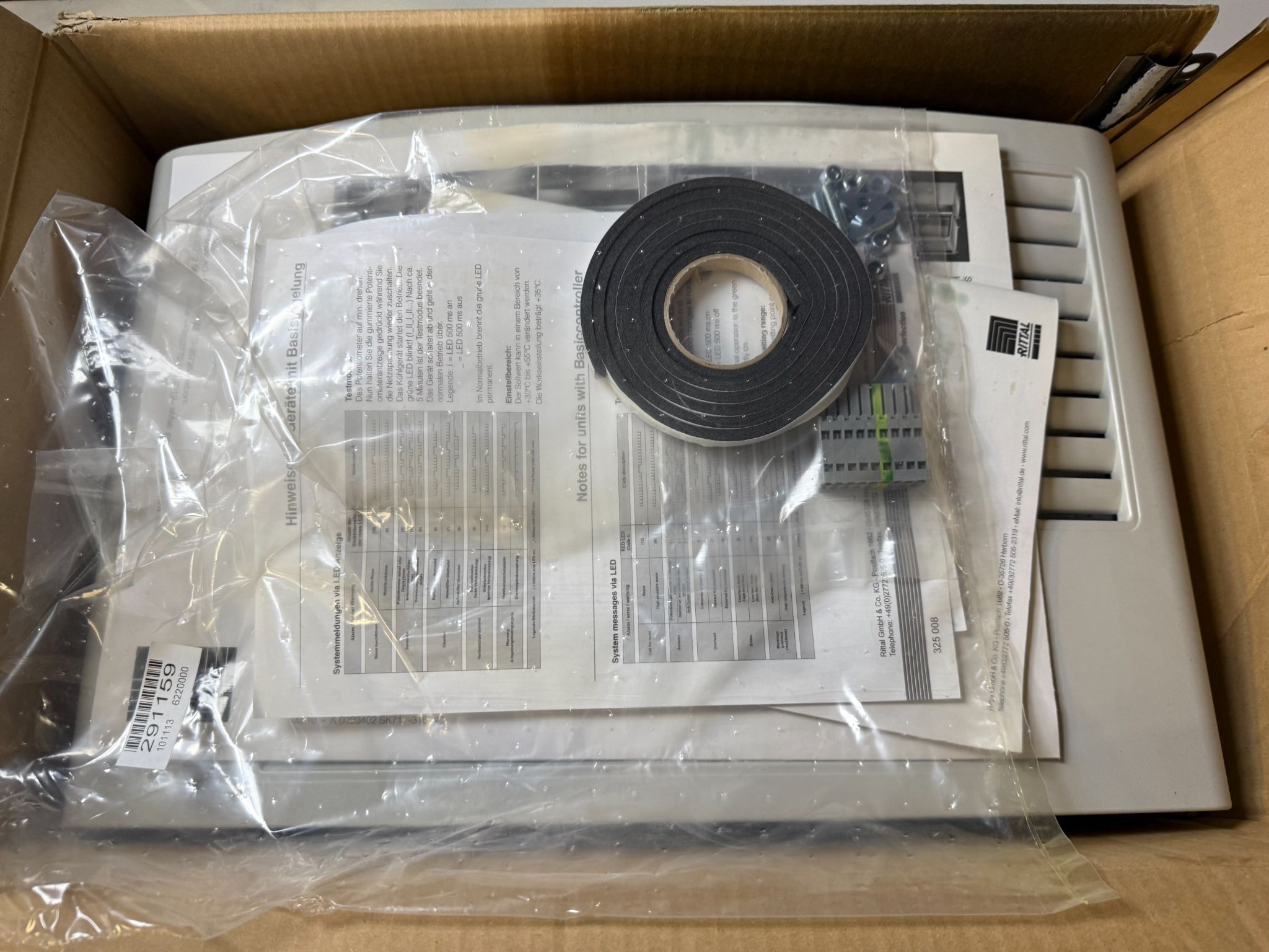 RITTAL SK 3302.310 TopTherm Enclosure Cooling Unit NEW 1