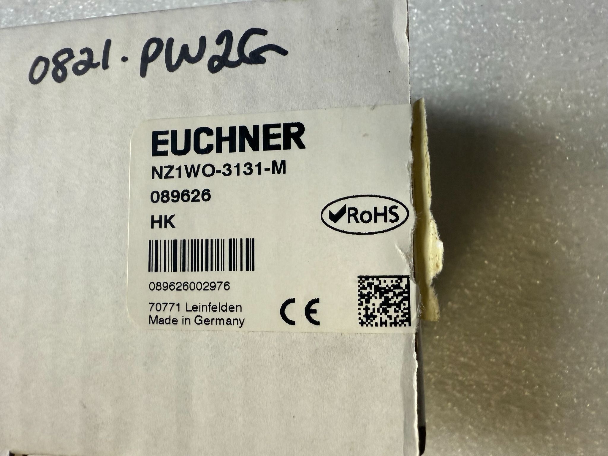 EUCHNER NZ1WO‑3131‑M Safety Switch NEW 0
