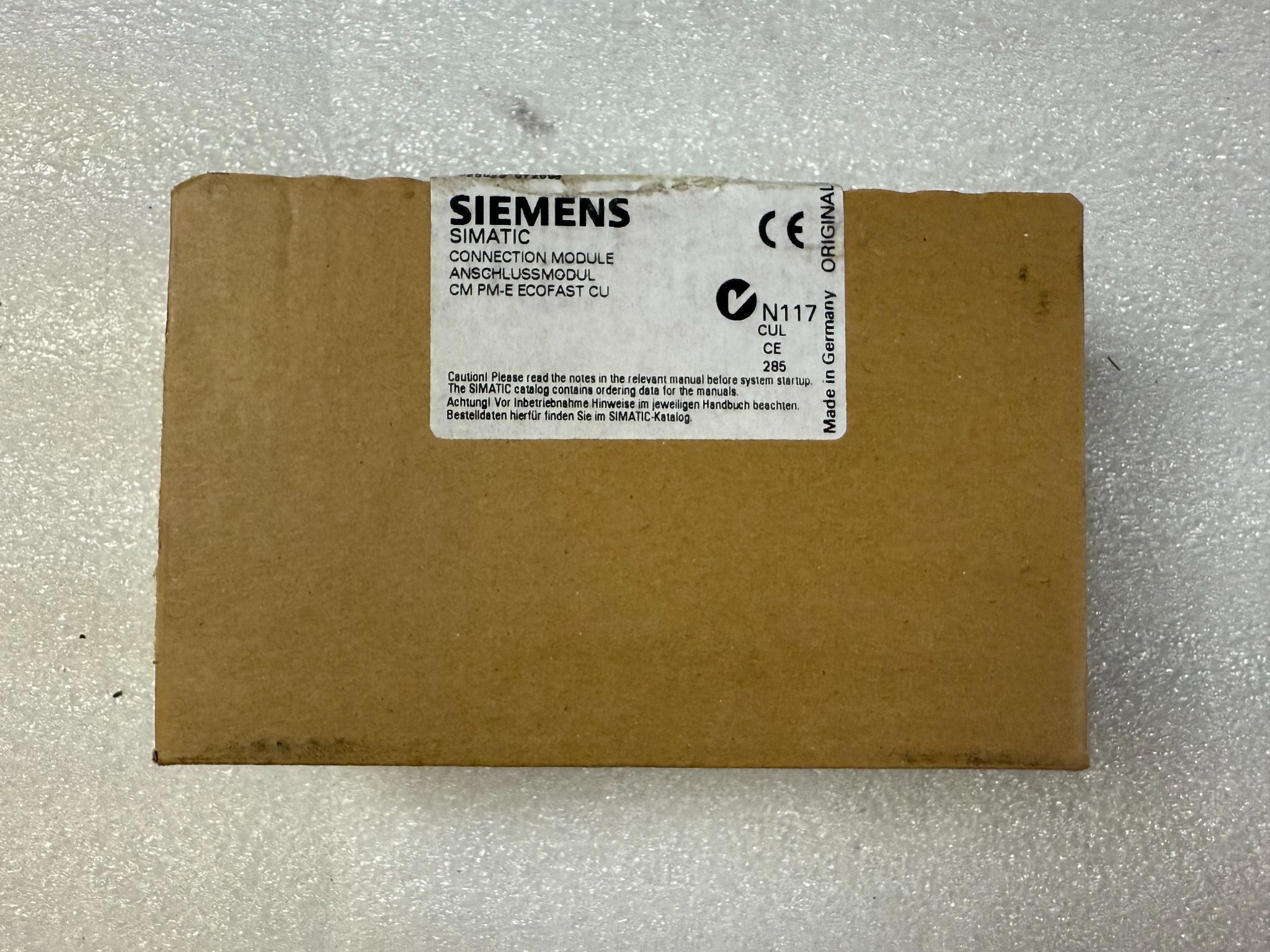 SIEMENS 6ES7194-4BA00-0AA0 SIMATIC Connection Module NEW 1