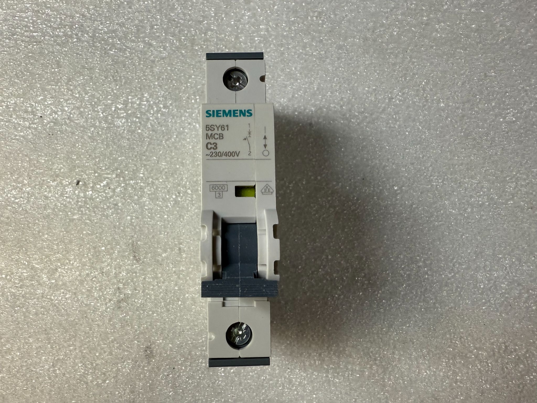 SIEMENS 5SY6103-7 Miniature Circuit Breaker C3 1P NEW 1