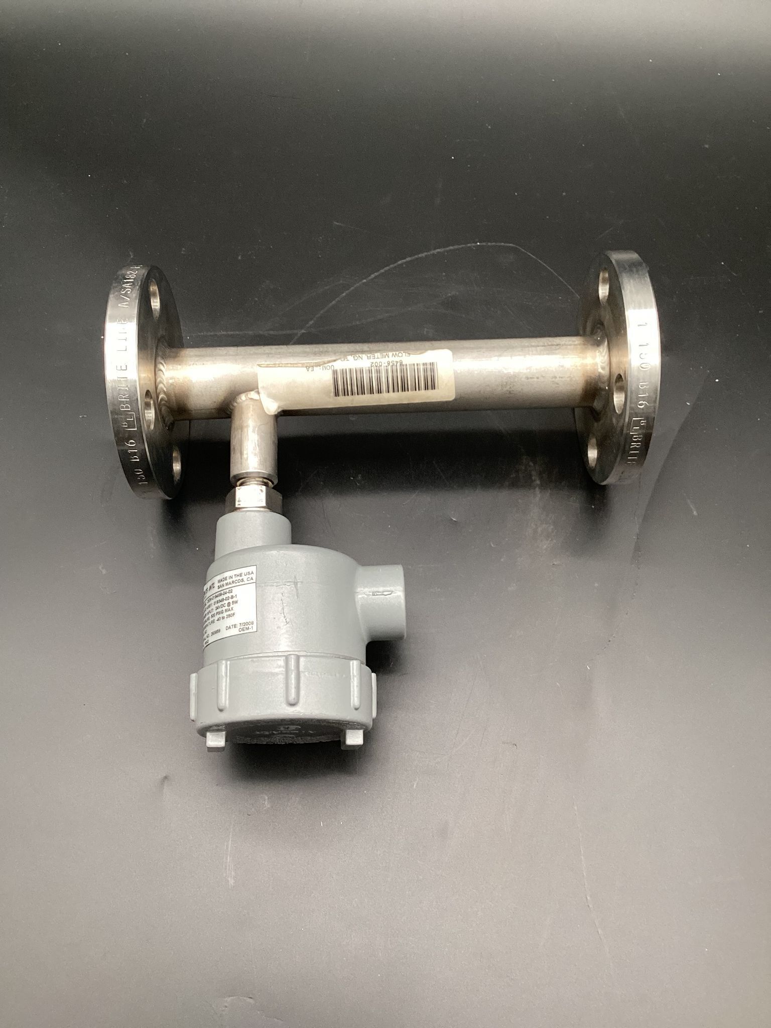 FCI OEM-019469-04-02 Flanged Inline Flow Transmitter USED 0