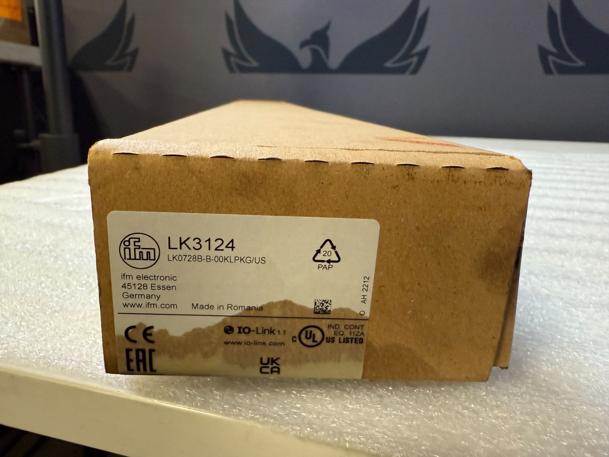 IFM LK3124 Electronic Level Sensor NEW 1